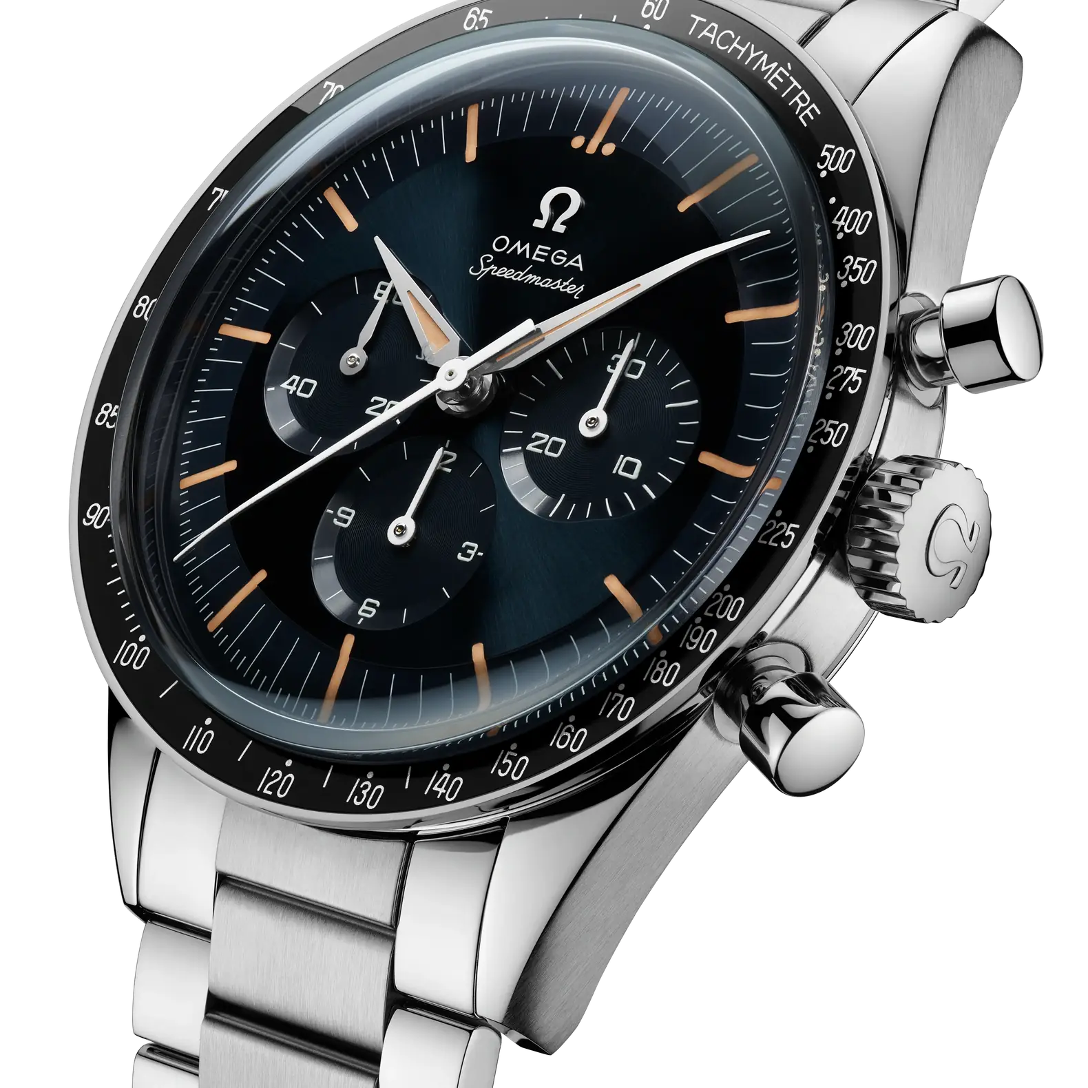 Speedmaster First OMEGA in Space - Blue Dial on Bracelet