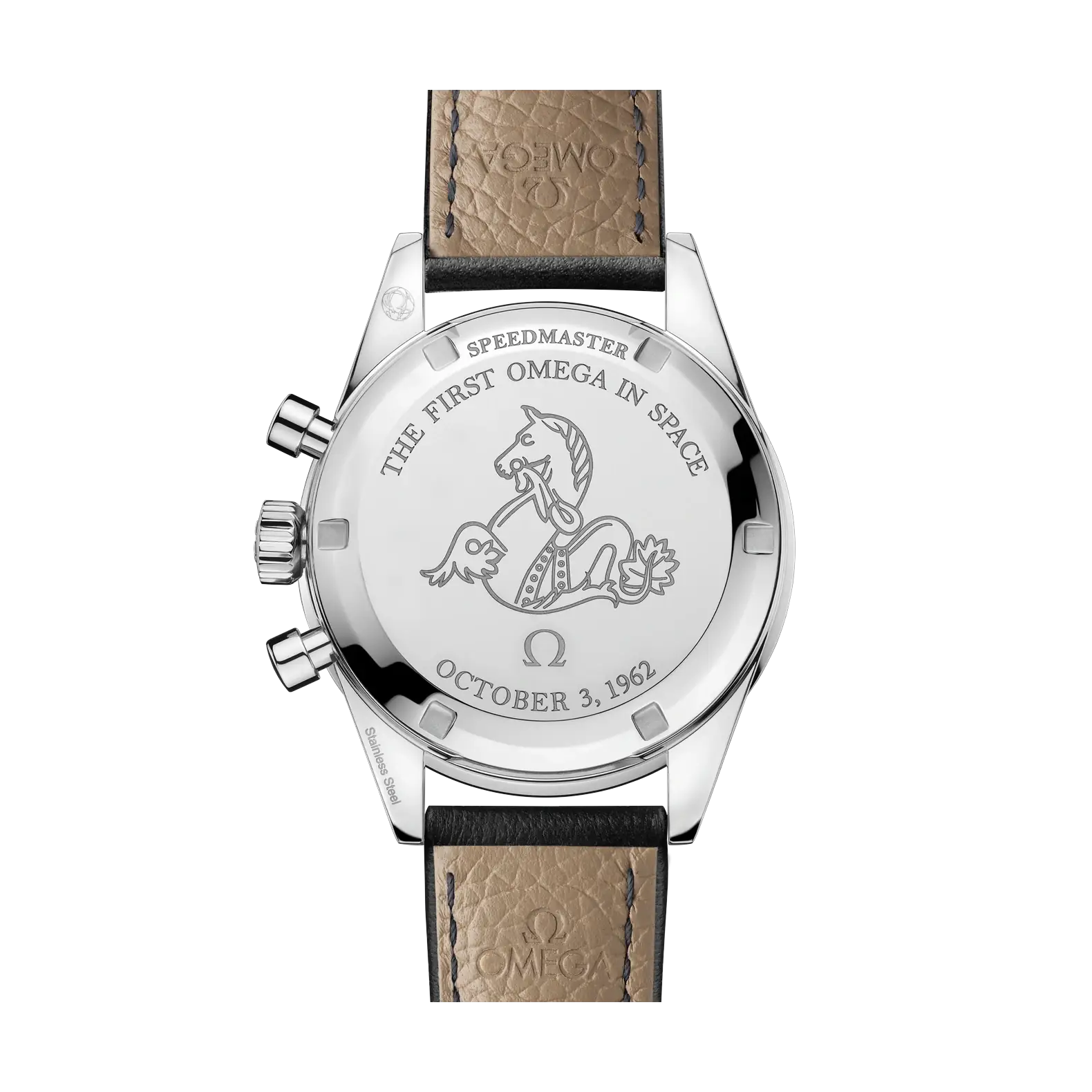 Speedmaster First OMEGA in Space - Blue Dial on Black Strap