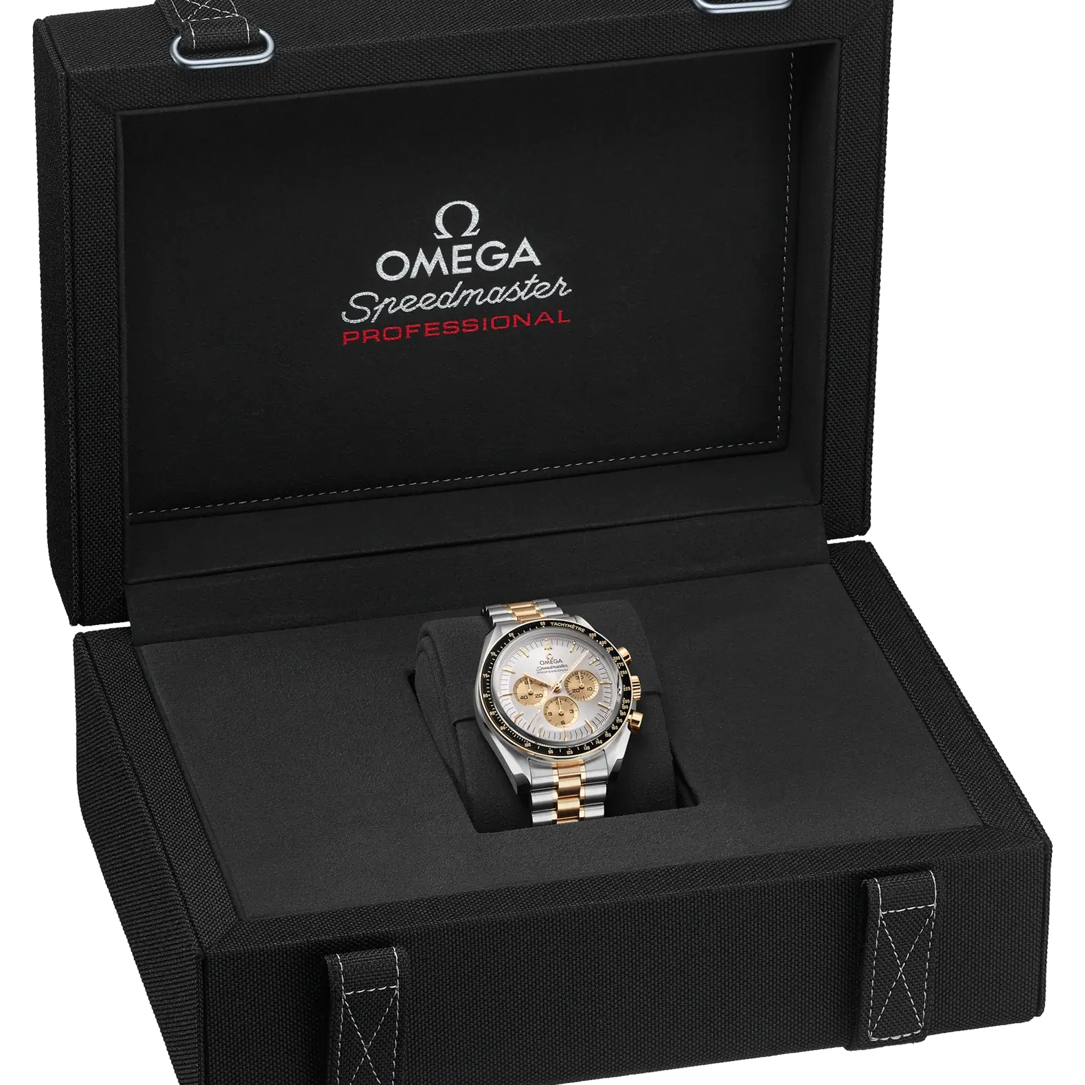 Speedmaster Moonwatch Professional Two-Tone - Silver Dial on Bracelet