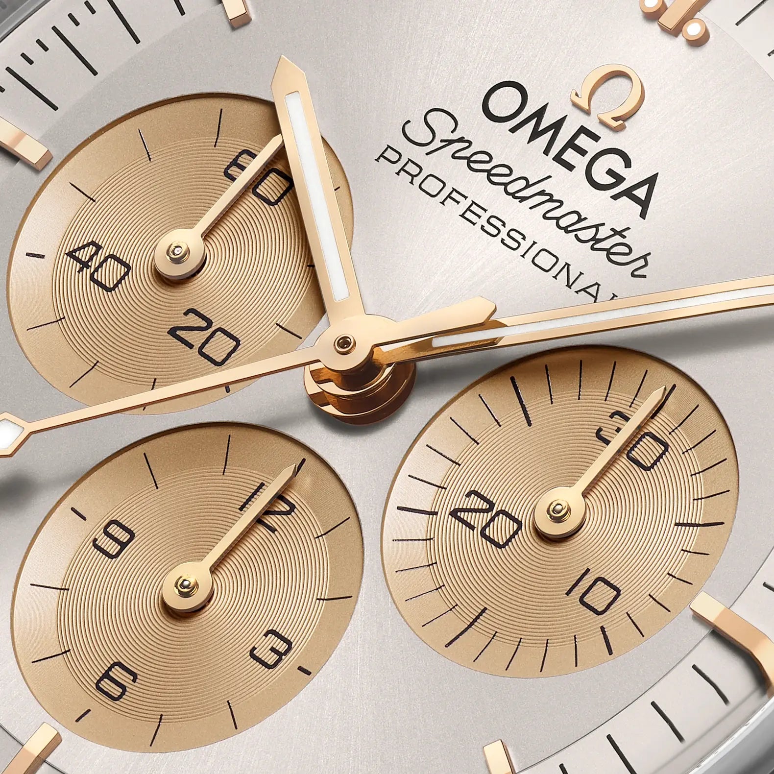 Speedmaster Moonwatch Professional Two-Tone - Silver Dial on Bracelet