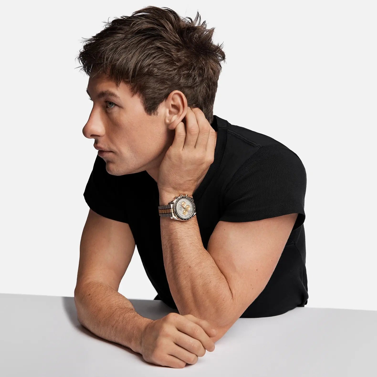 Speedmaster Moonwatch Professional Two-Tone - Silver Dial on Bracelet