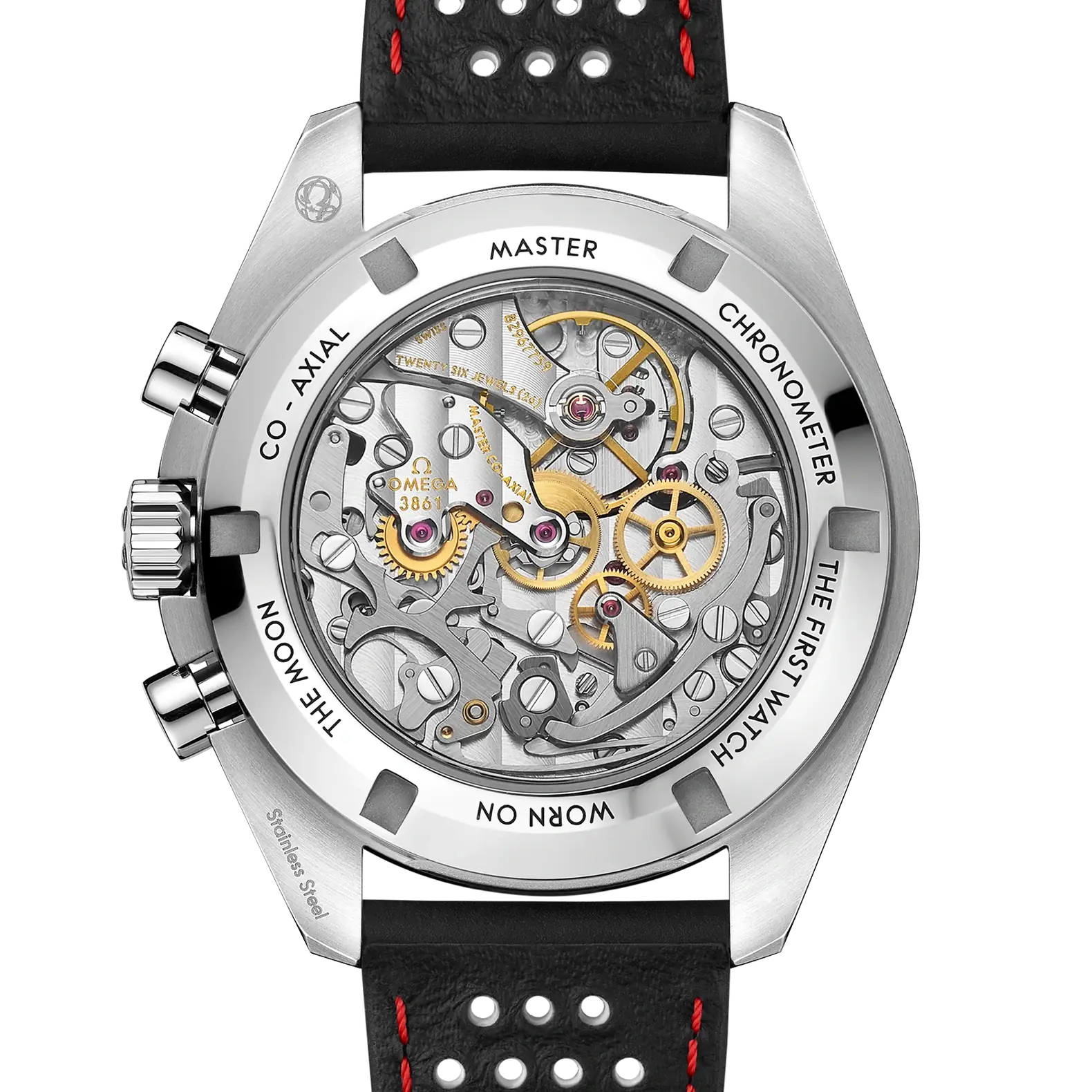 Speedmaster Moonwatch Professional 42mm - White Dial on Leather Strap