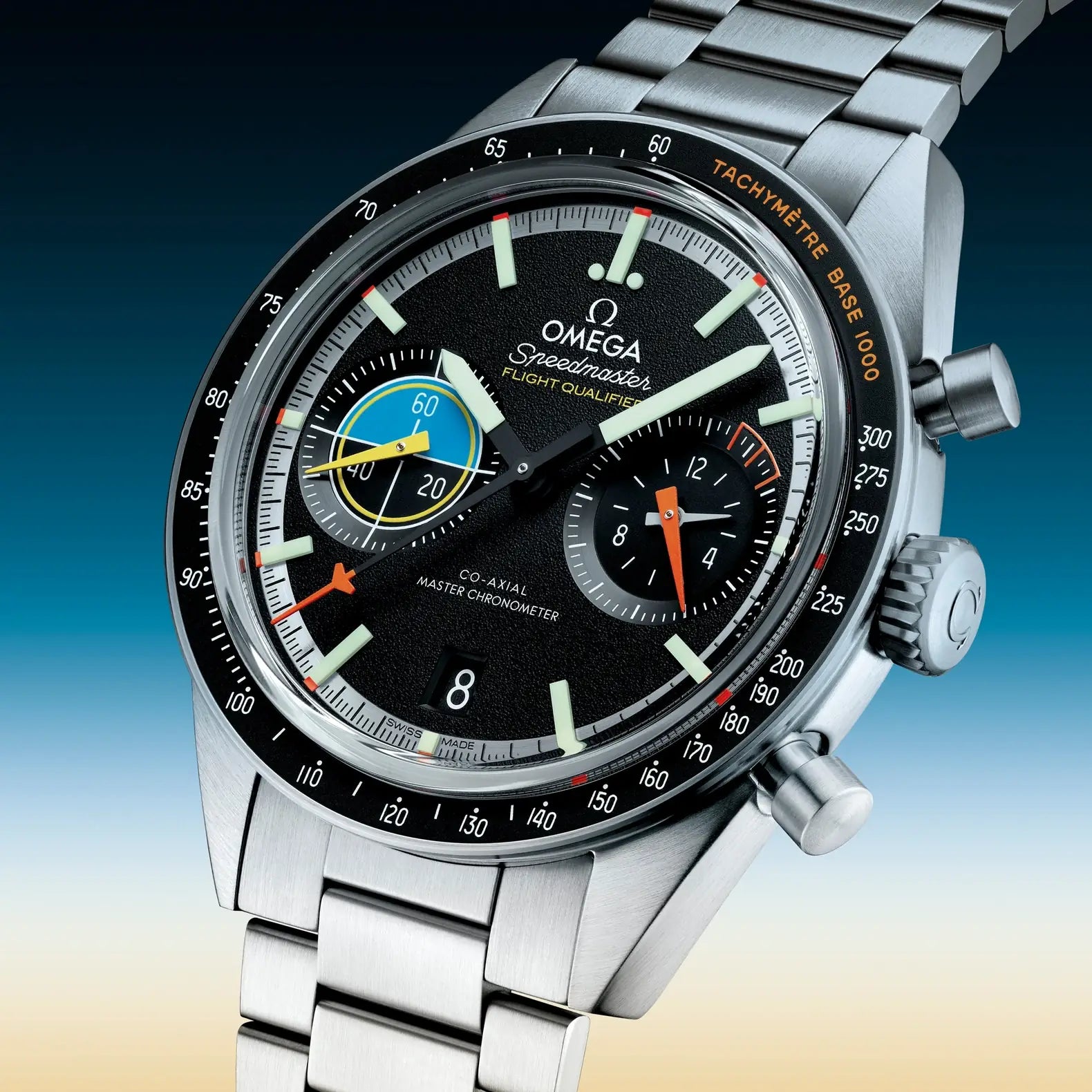 Speedmaster Pilot 40.85mm - Black Dial on Bracelet