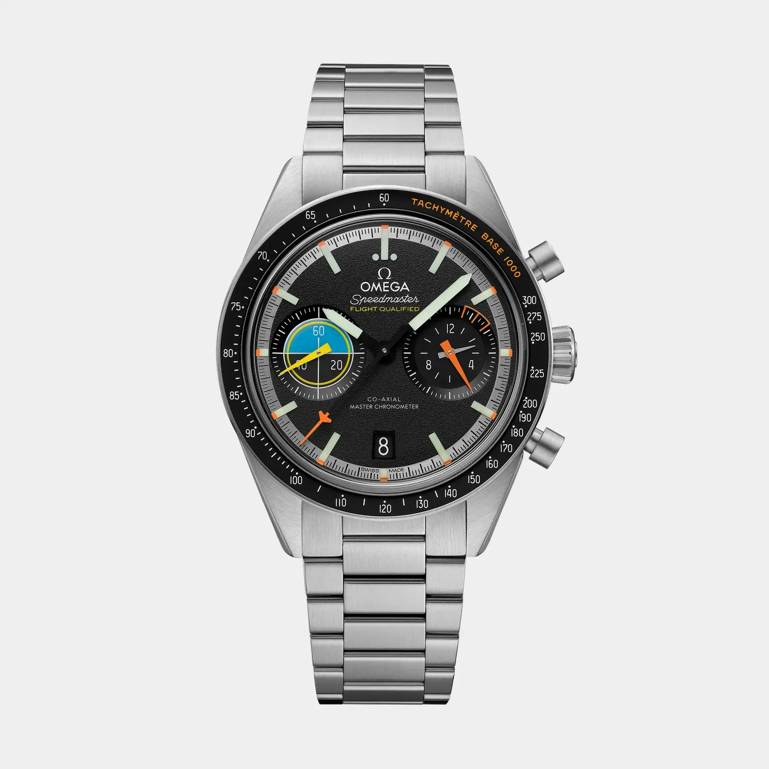 Speedmaster Pilot 40.85mm - Black Dial on Bracelet