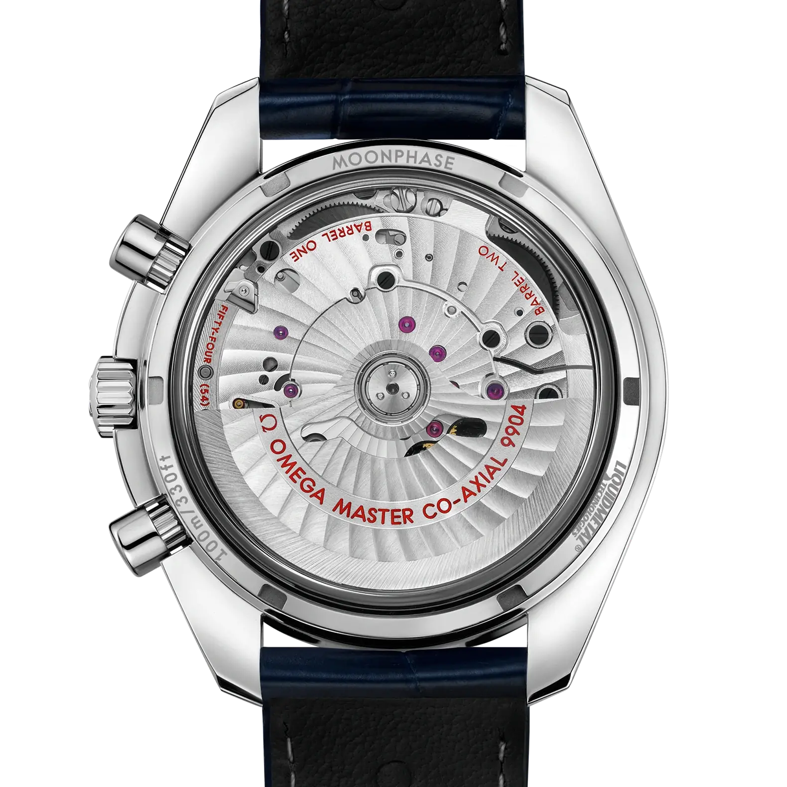 Speedmaster Moonphase 44.25 mm - Blue Dial on Strap