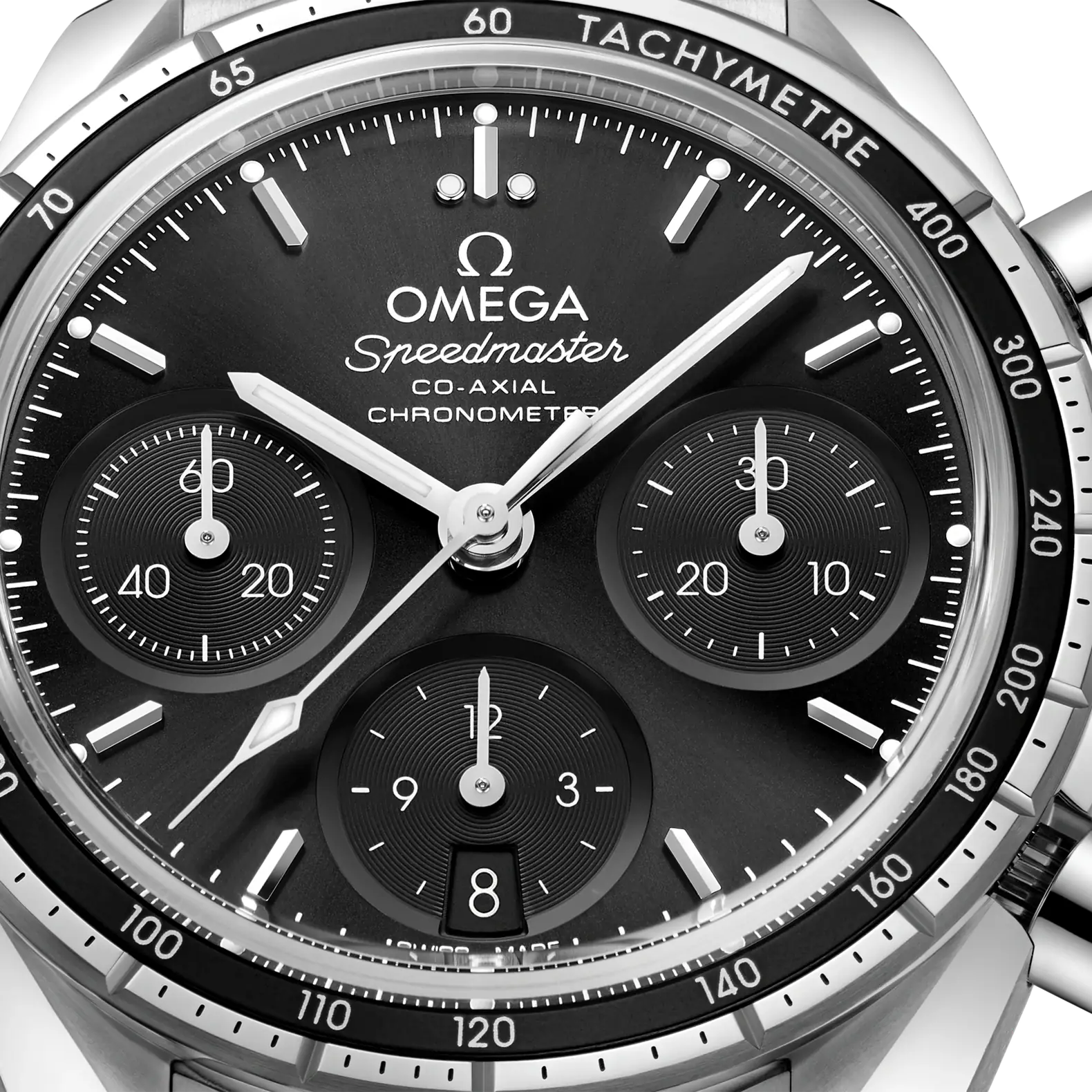 Speedmaster 38mm - Black Dial on Bracelet
