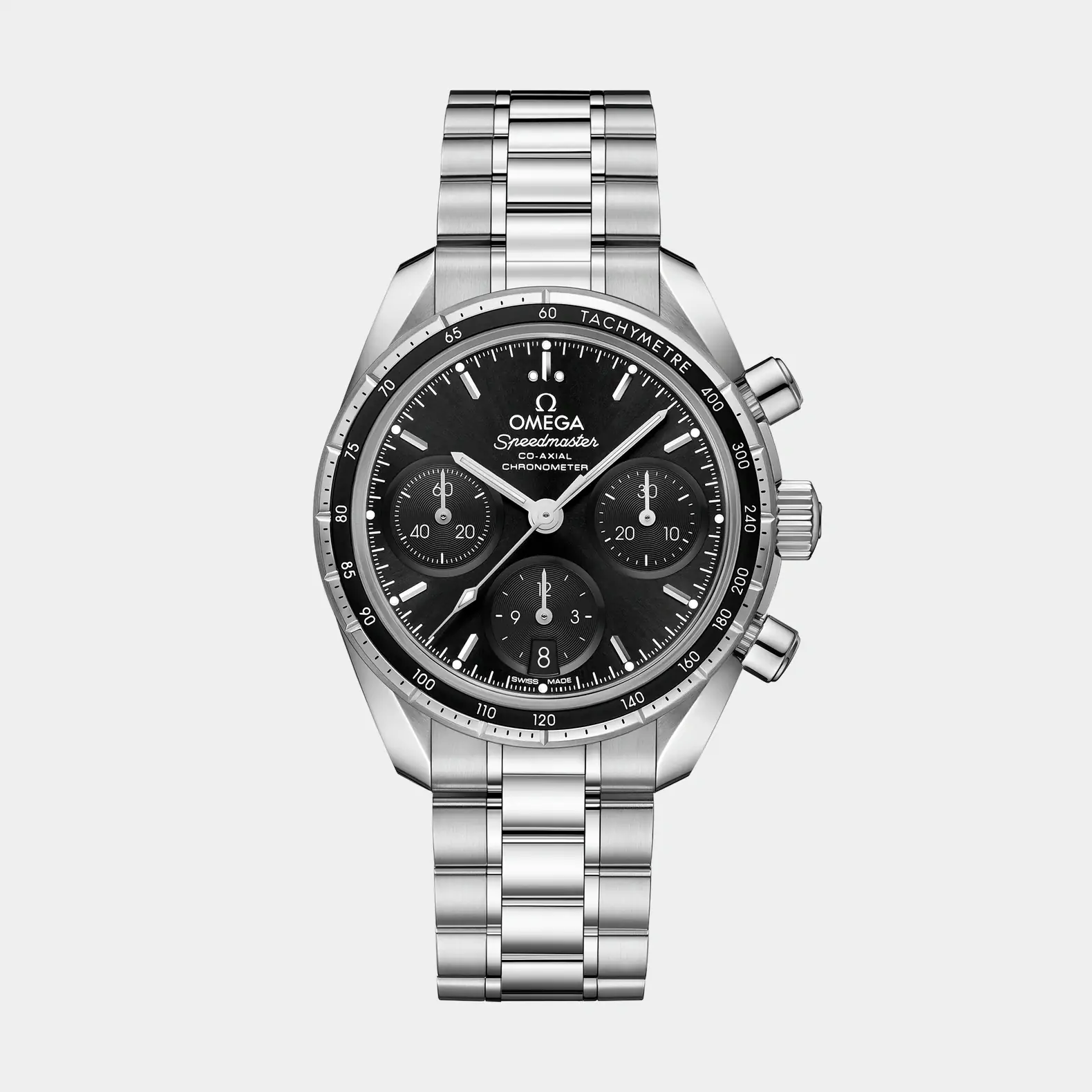 Speedmaster 38mm - Black Dial on Bracelet