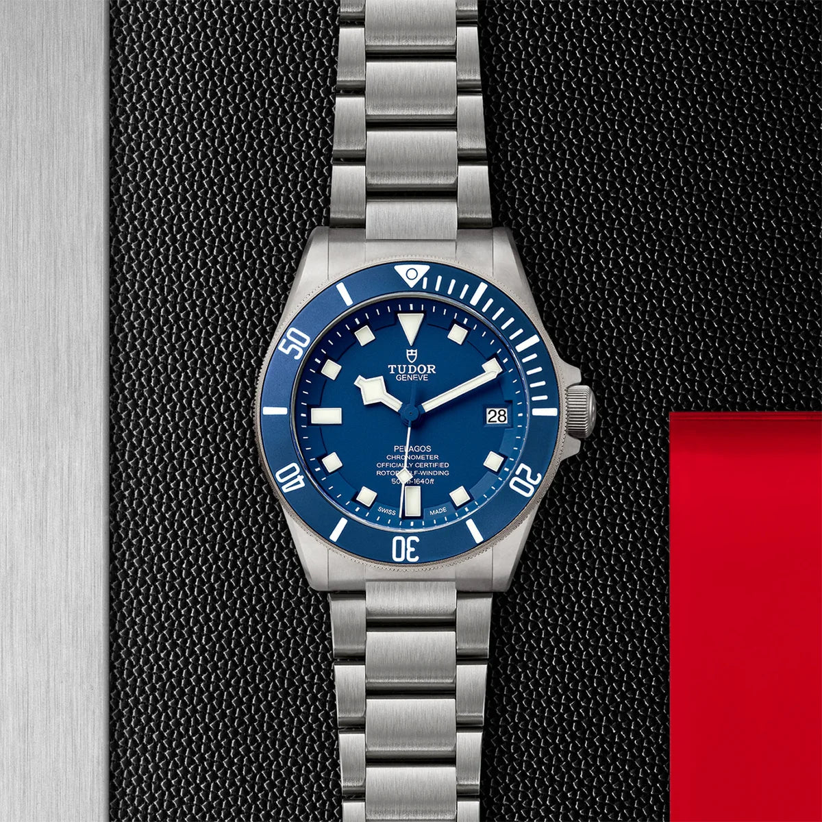 Pelagos 42mm - Blue Dial on 3-Link Bracelet