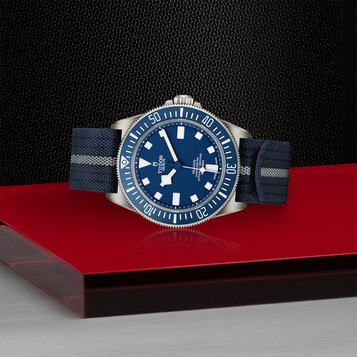 Pelagos FXD 42mm - Blue Dial on Fabric Strap