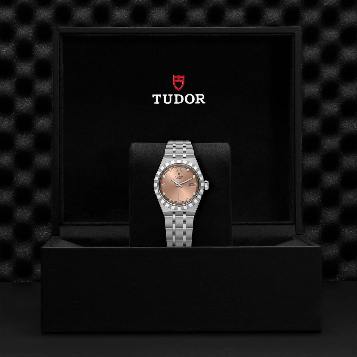TUDOR Royal 28mm - Salmon Diamond Dial