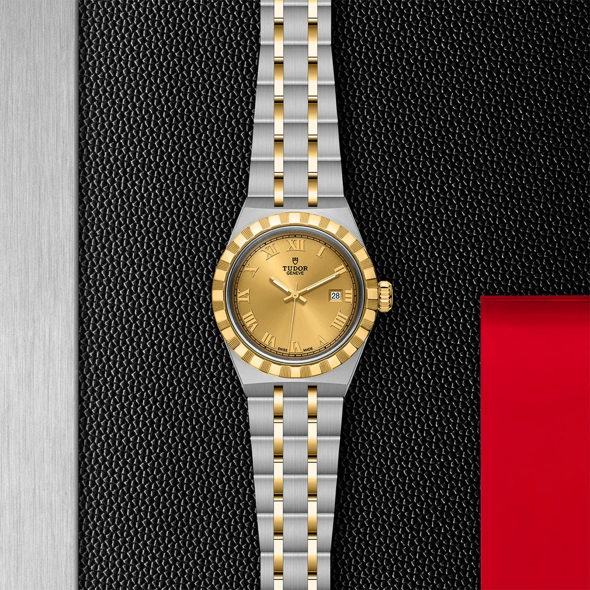 TUDOR Royal Two-Tone 28mm - Gold Dial