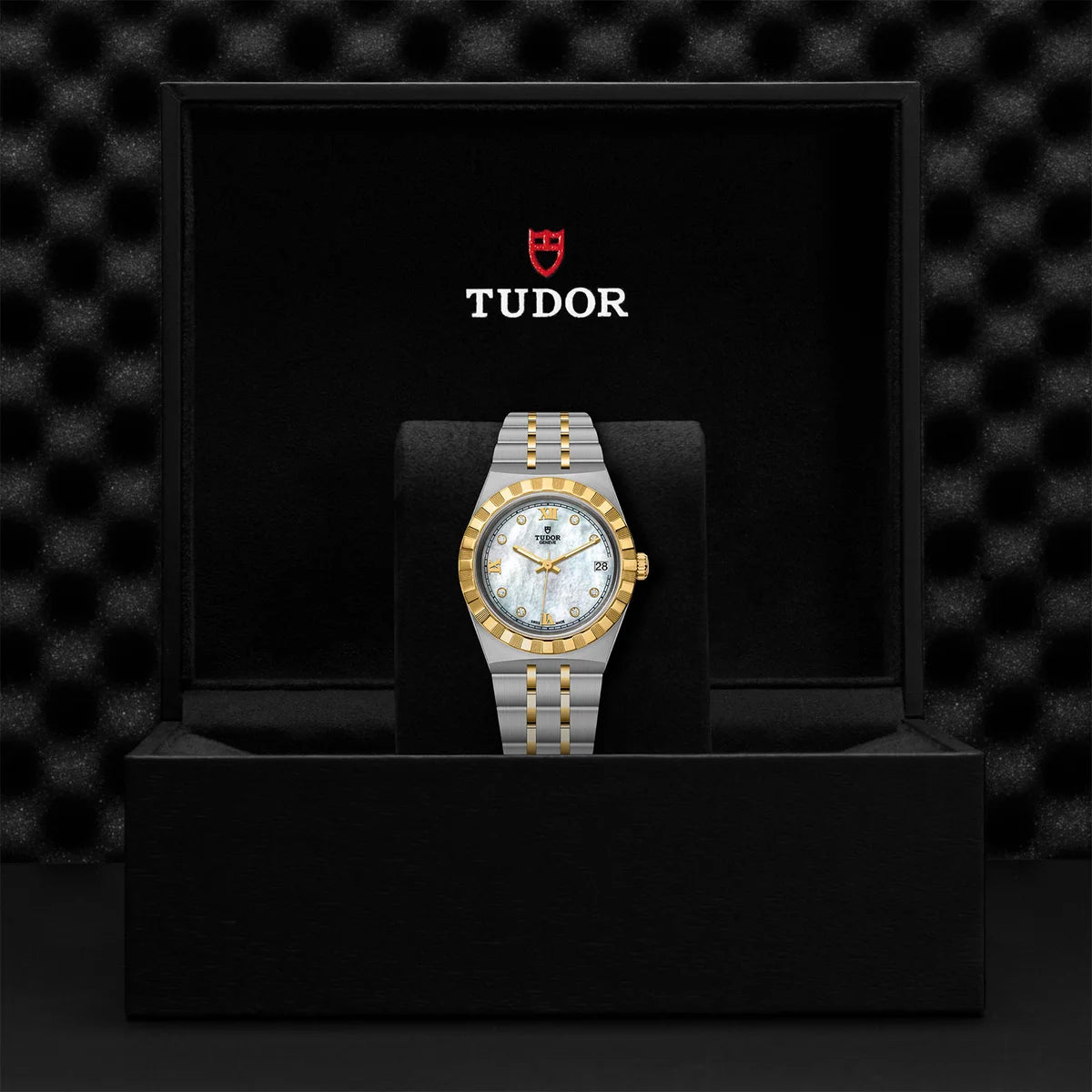 TUDOR Royal Two-Tone 34mm - Mother of Pearl Diamond Dial