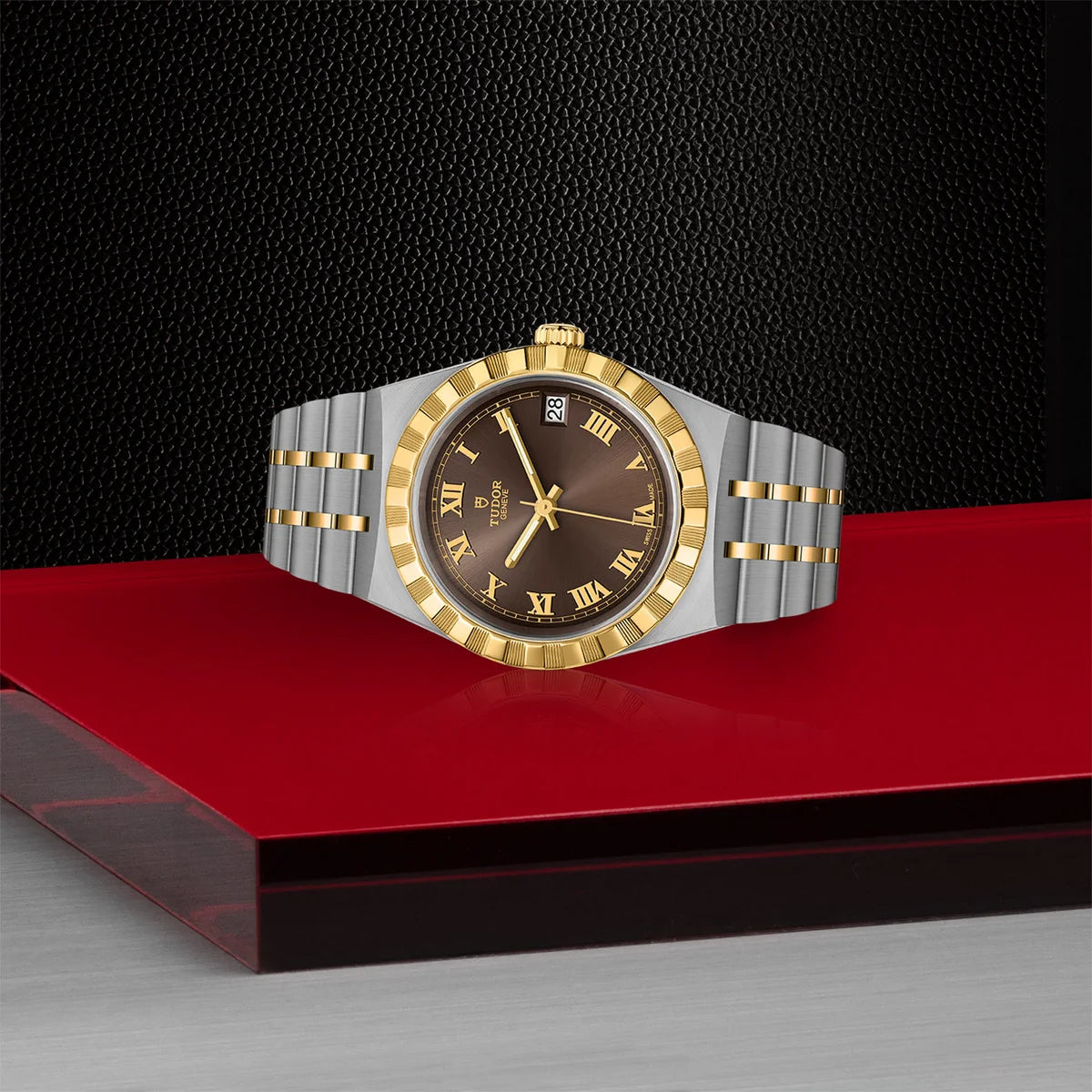 TUDOR Royal Two-Tone 34mm - Brown Dial