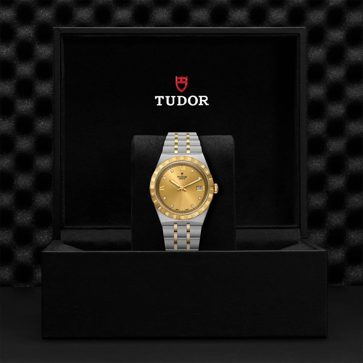 TUDOR Royal Two-Tone 38mm - Gold Diamond Dial