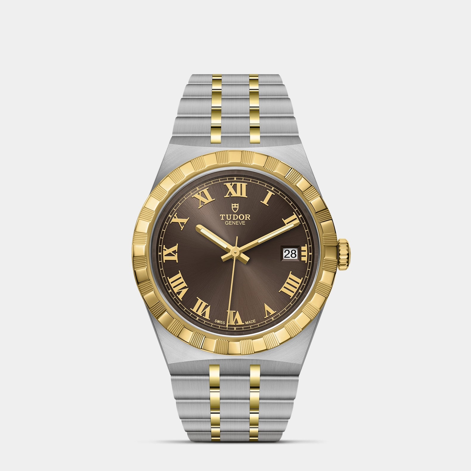 TUDOR Royal Two-Tone 38mm - Brown Dial