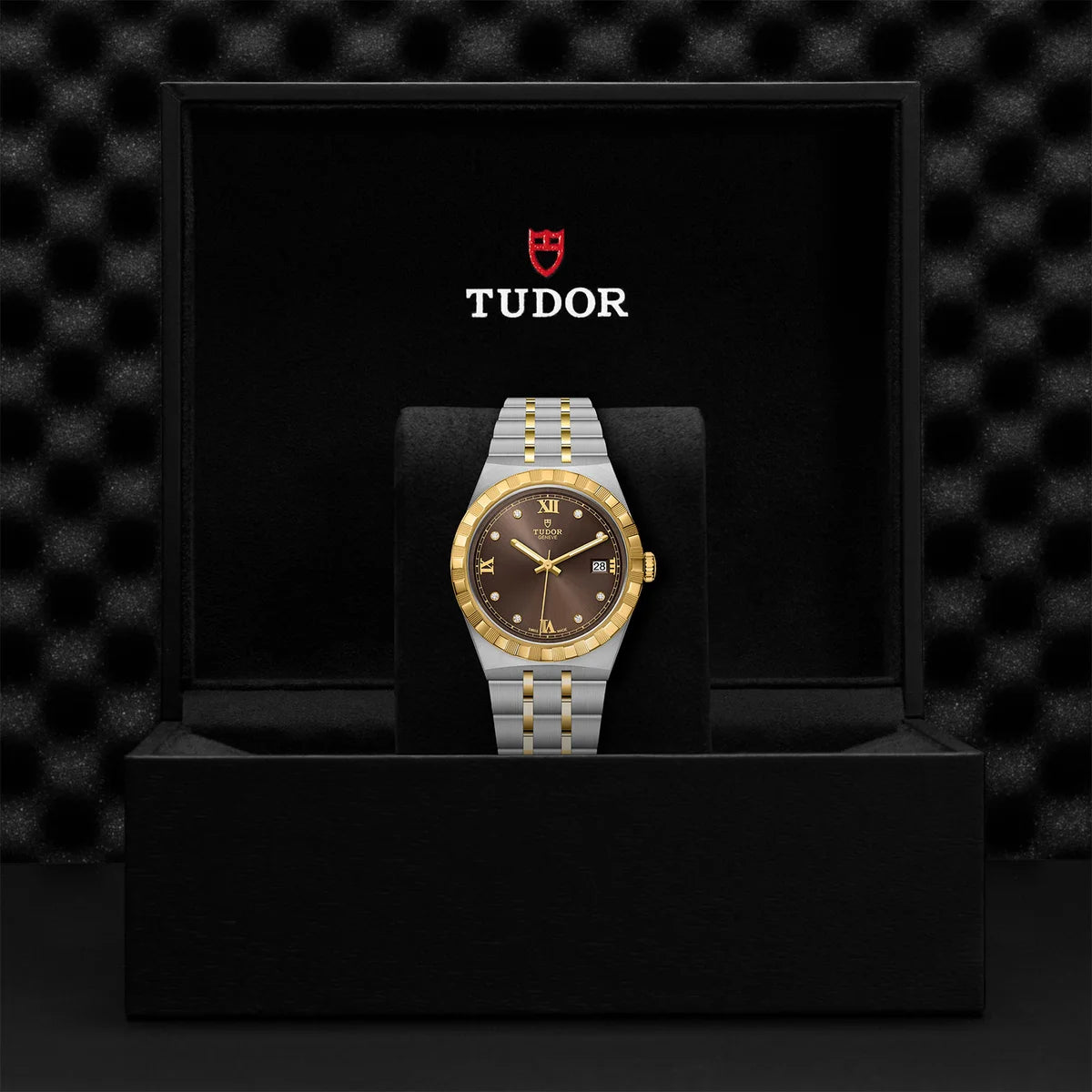 TUDOR Royal Two-Tone 38mm - Brown Diamond Dial