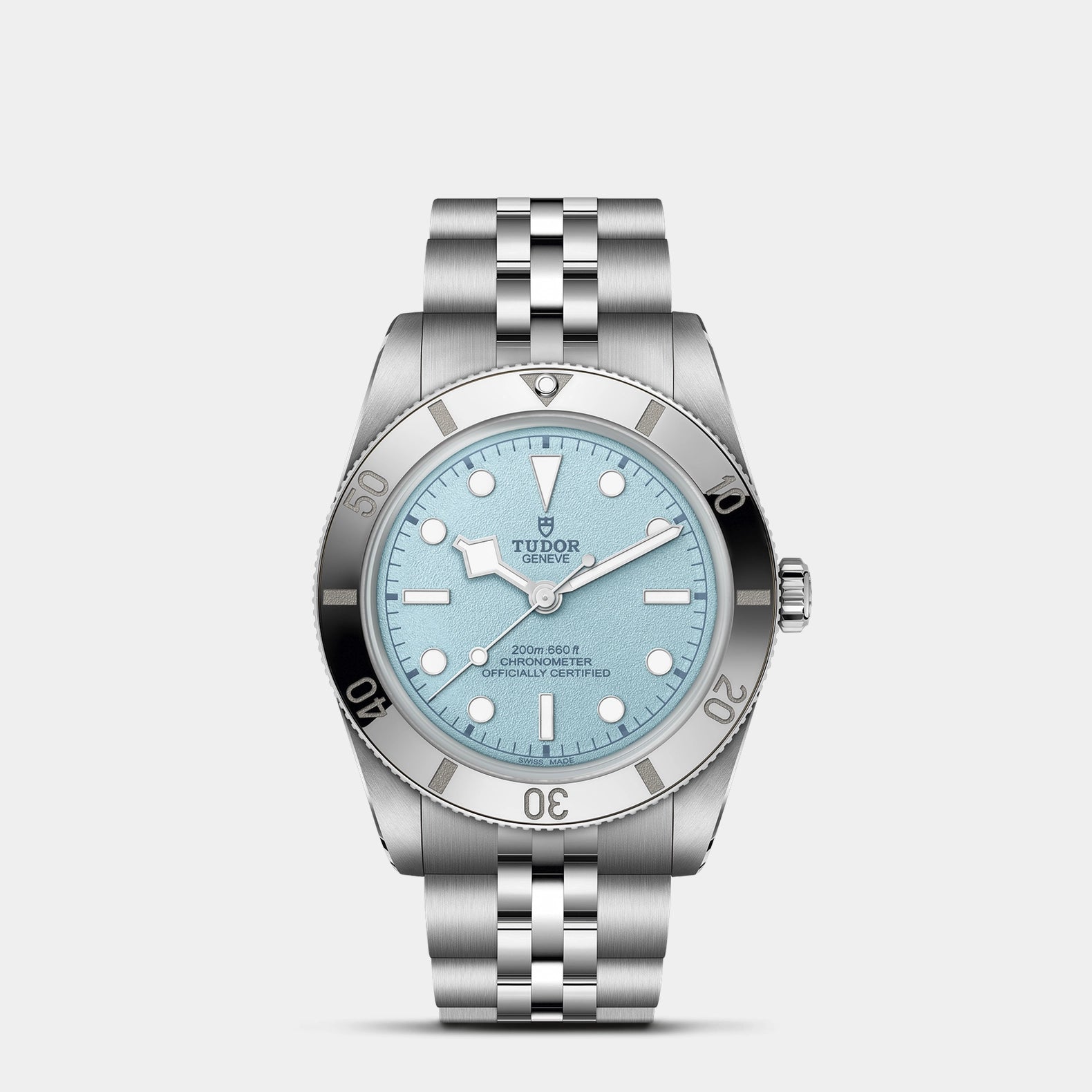 Black Bay 54 37mm - Lagoon Blue Dial on 5-Link Bracelet