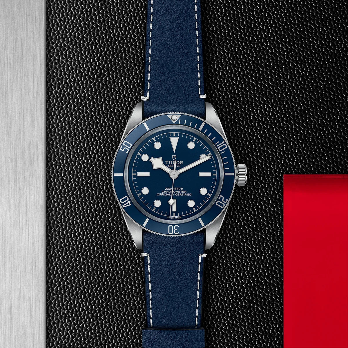 Black Bay 58 39mm - Blue Dial on Leather Strap