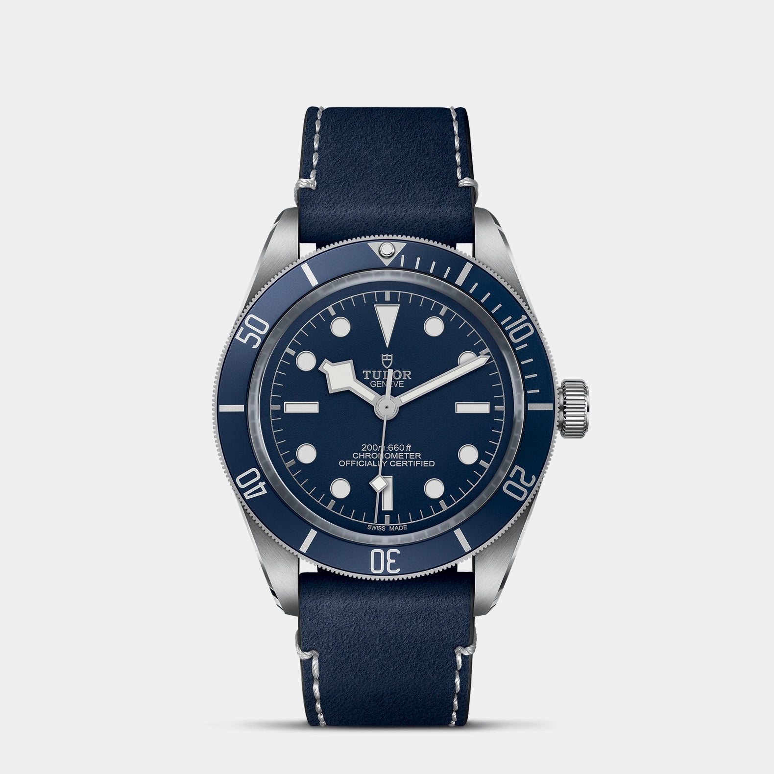 Black Bay 58 39mm - Blue Dial on Leather Strap