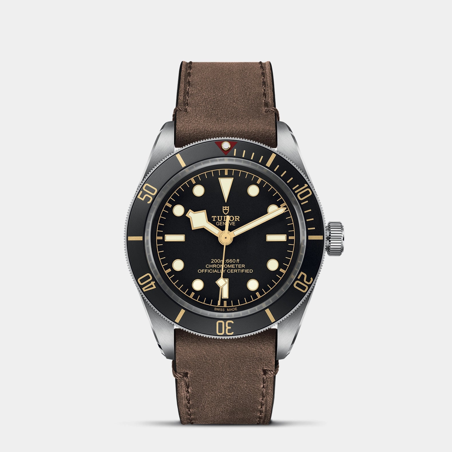 Black Bay 58 39mm - Black Dial on Leather Strap