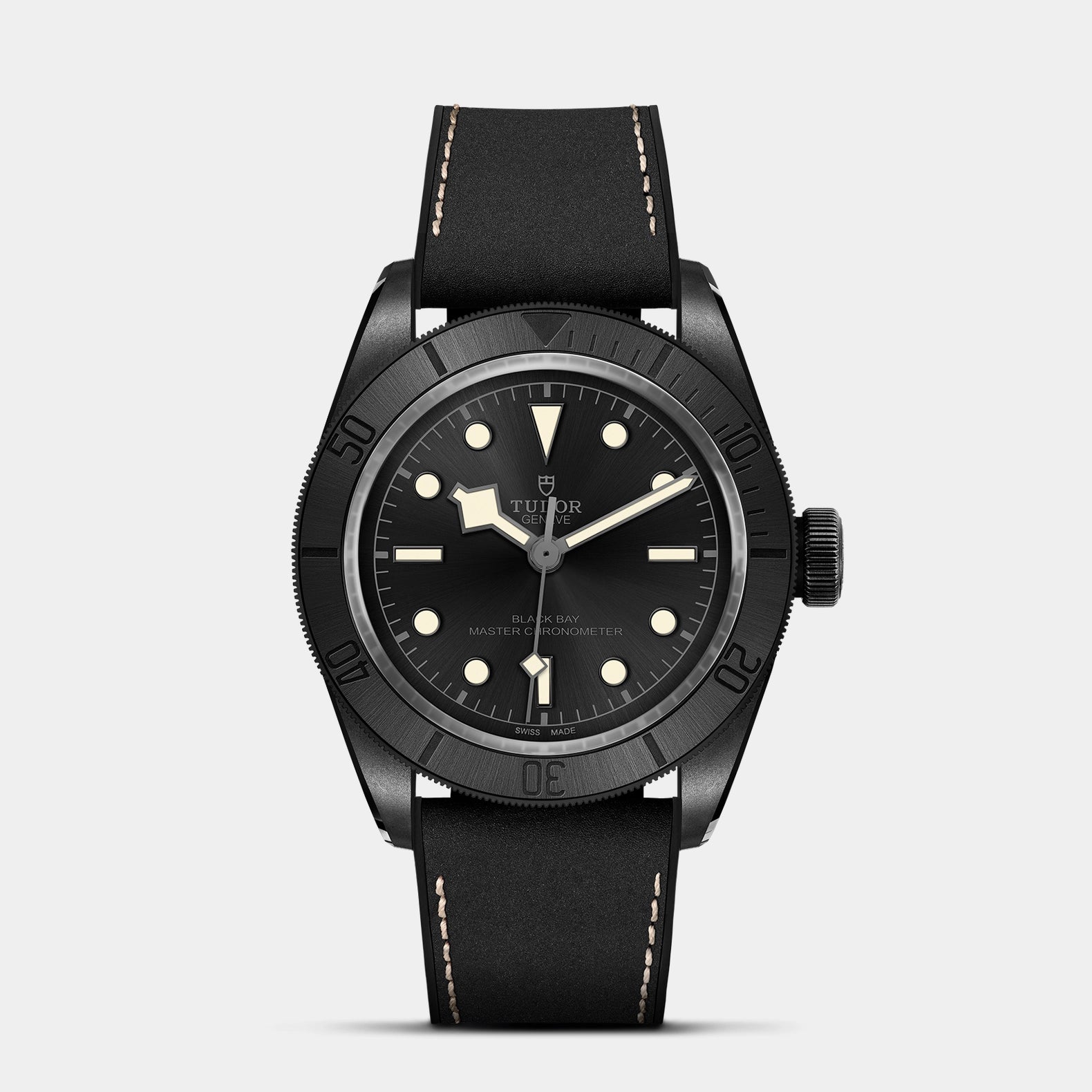 TUDOR 自動巻き 腕時計 ブラック Black Bay Ceramic 41mm - Black Dial on Strap