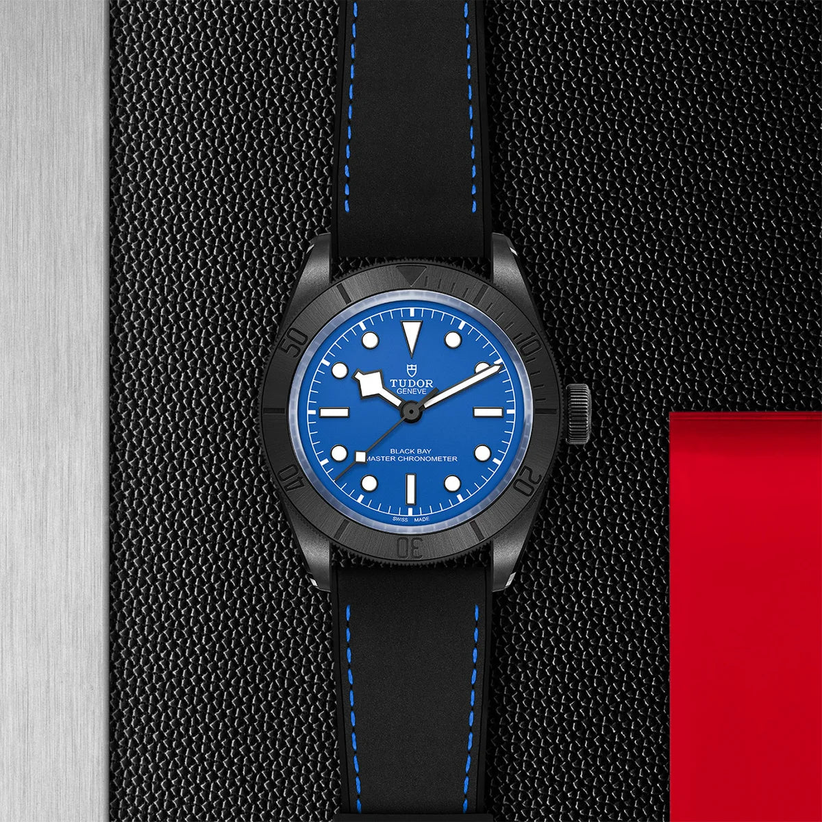 Black Bay Ceramic 41mm - Blue Dial on Strap