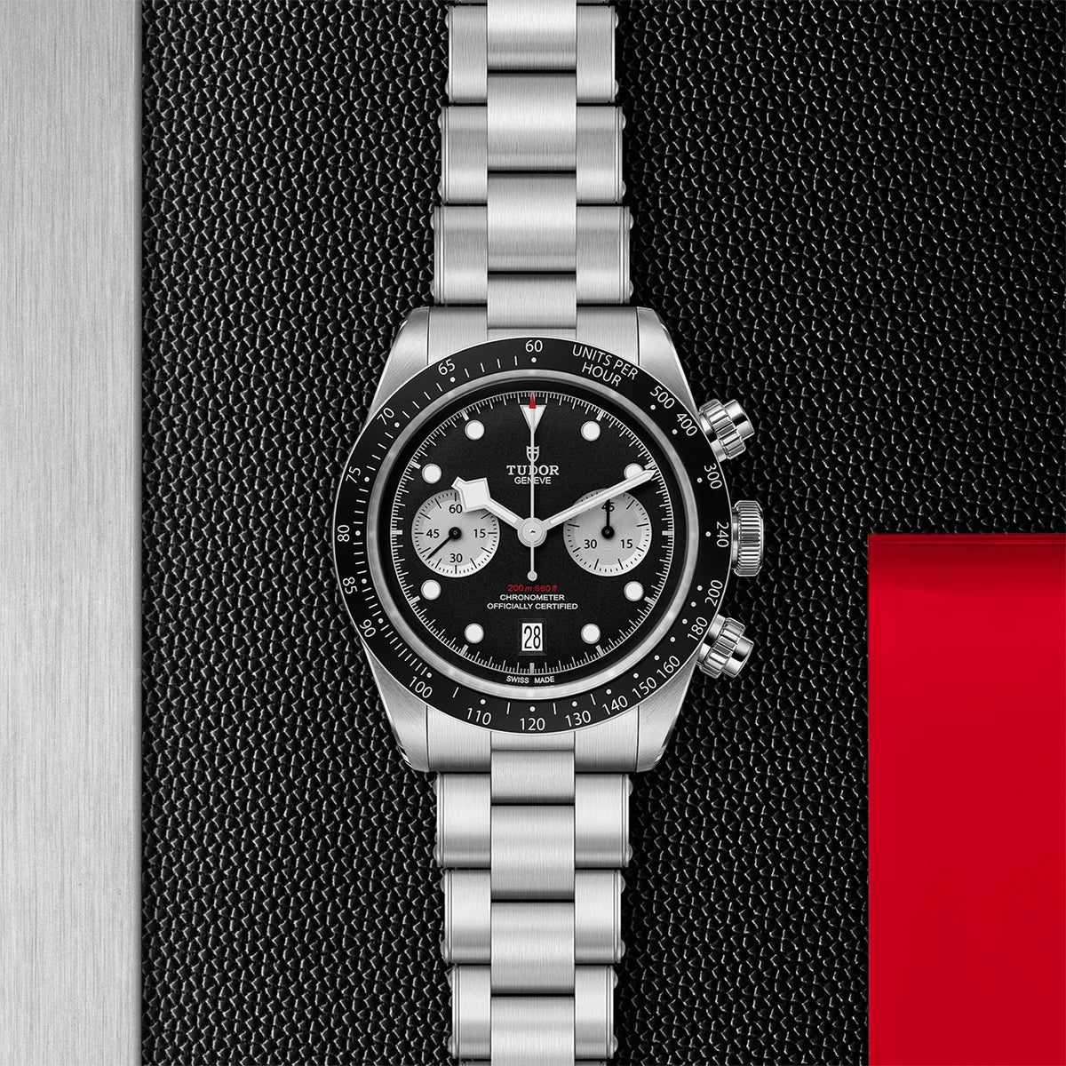 Black Bay Chrono 41mm - Black Dial on 3-Link Bracelet