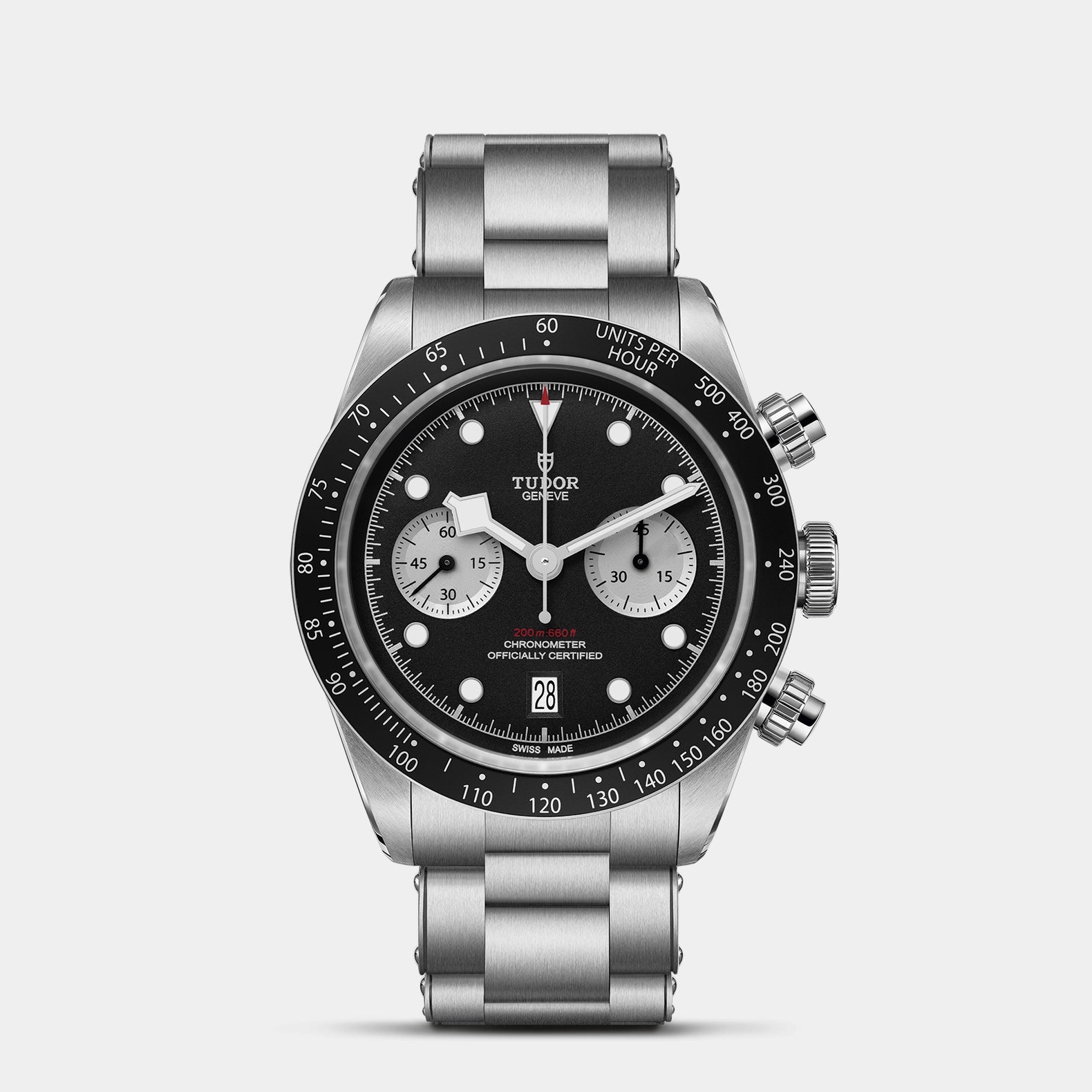 Black Bay Chrono 41mm - Black Dial on 3-Link Bracelet