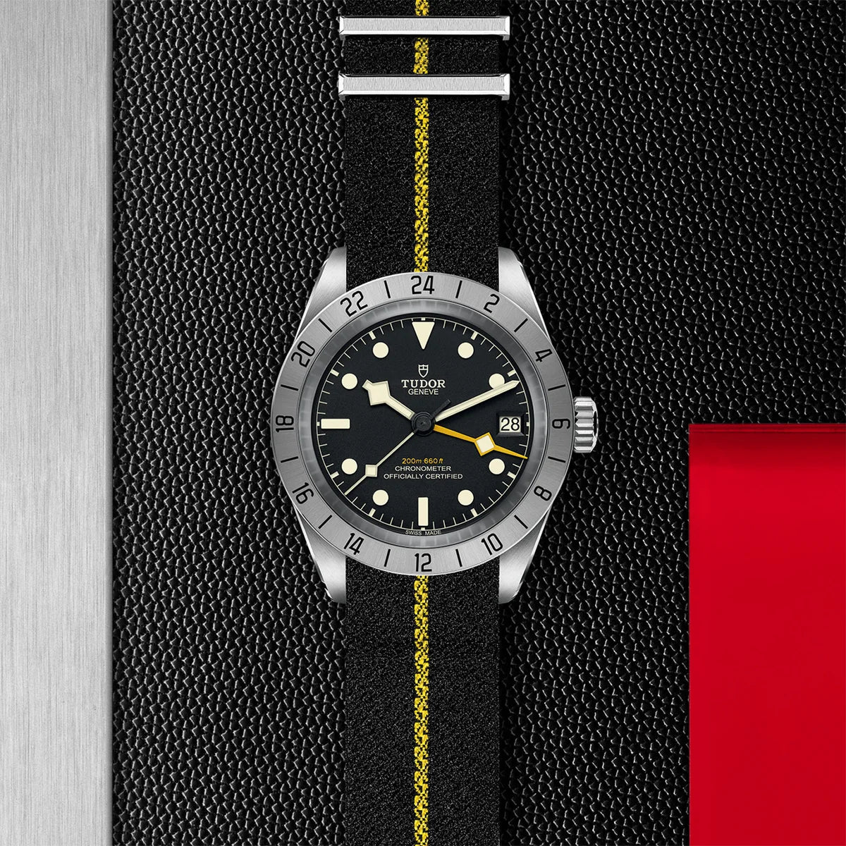 Black Bay Pro 39mm - Black Dial on Fabric Strap