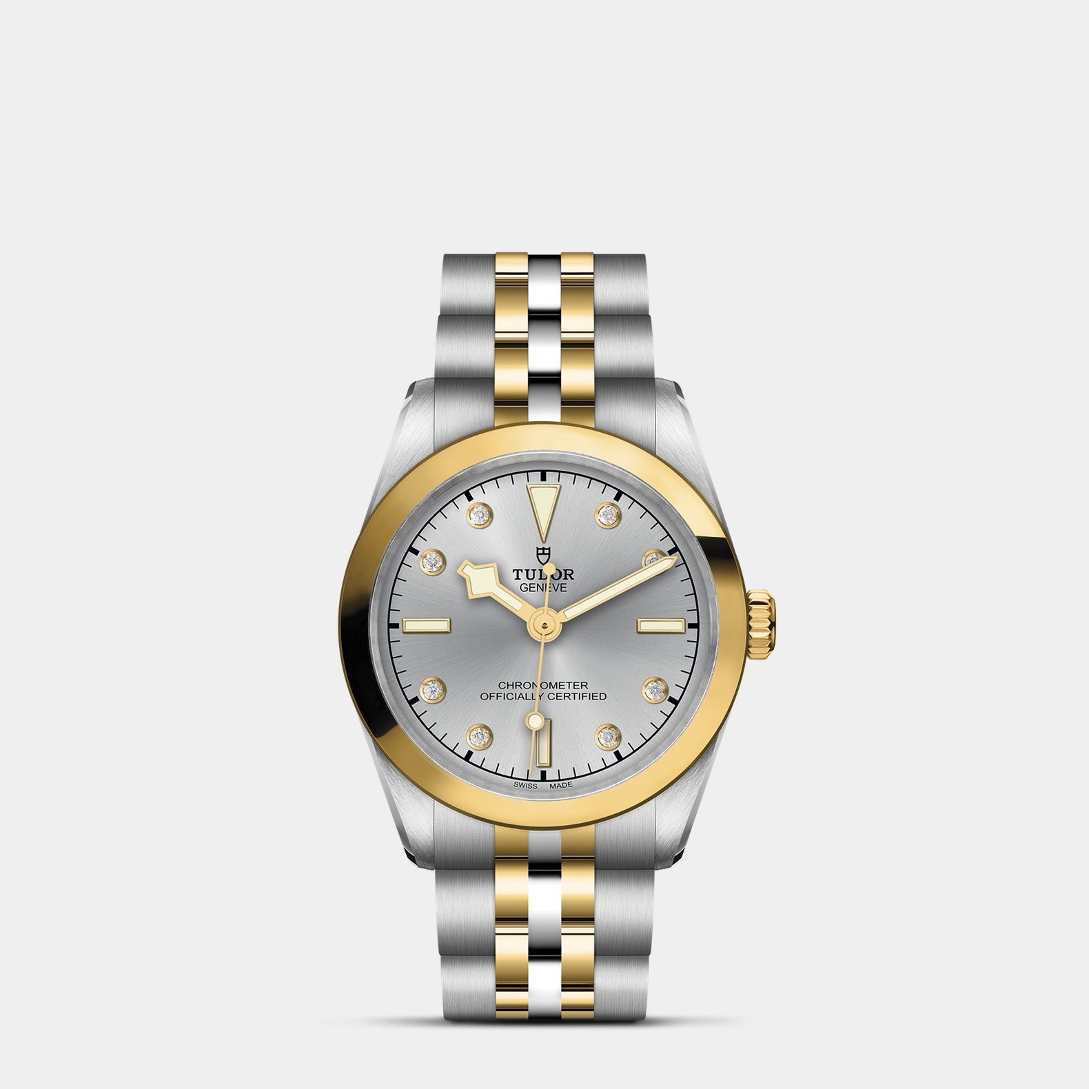 Black Bay One S&G 31mm - Silver Diamond Dial on 5-Link Bracelet