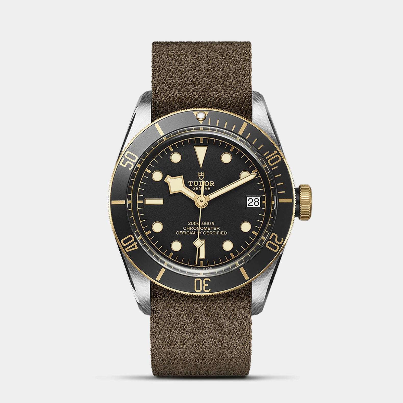 Black Bay S&G 41mm - Black Dial on Fabric Strap