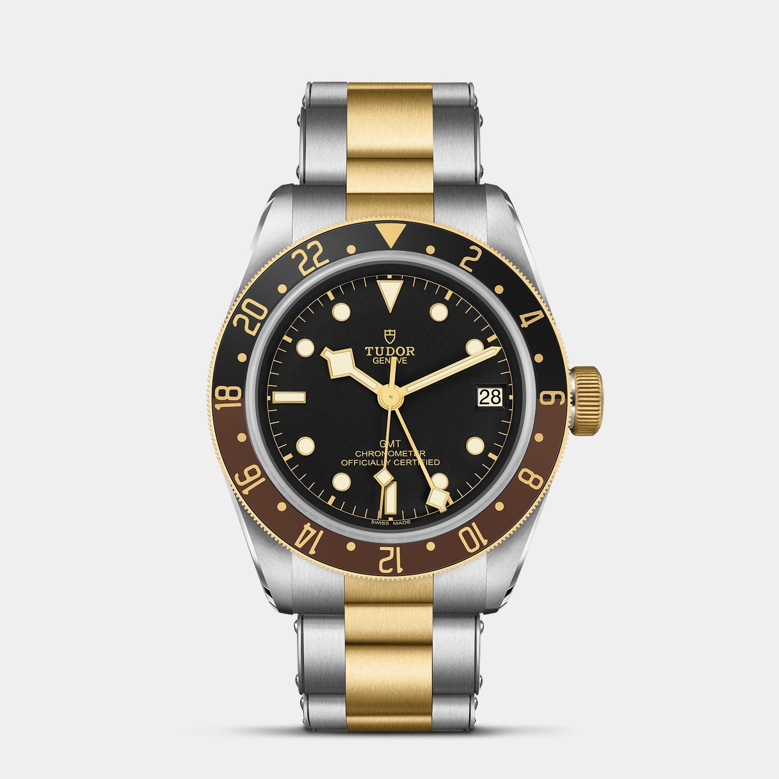 Black Bay GMT S&G 41mm - Black Dial on 3-Link Bracelet
