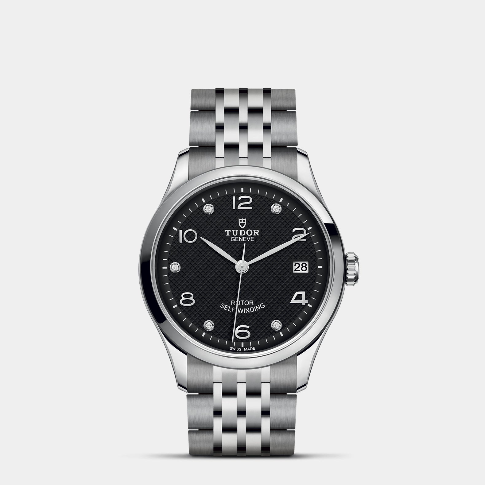 1926 36mm - Black Diamond Dial on Bracelet