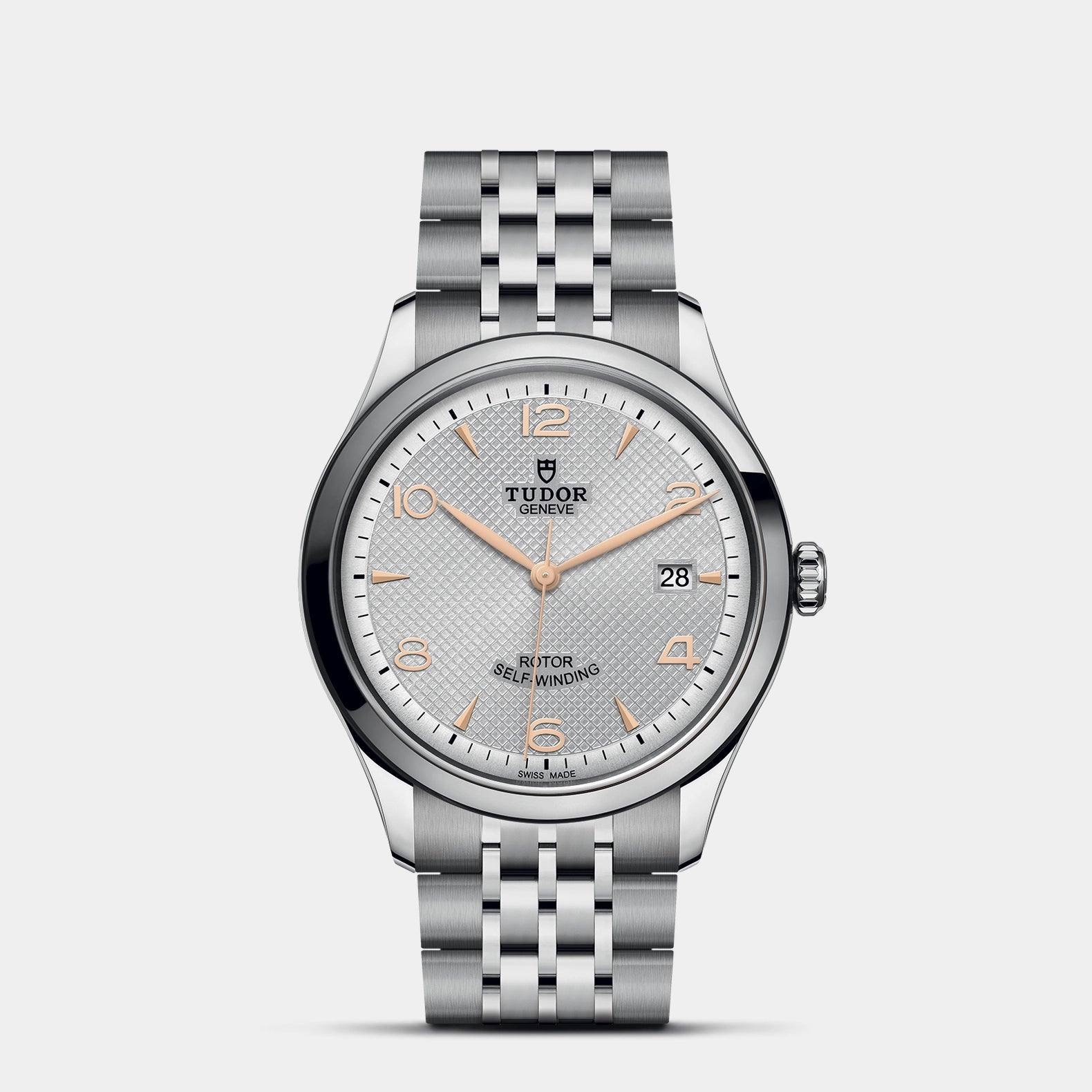 1926 39mm - Silver Dial on Bracelet