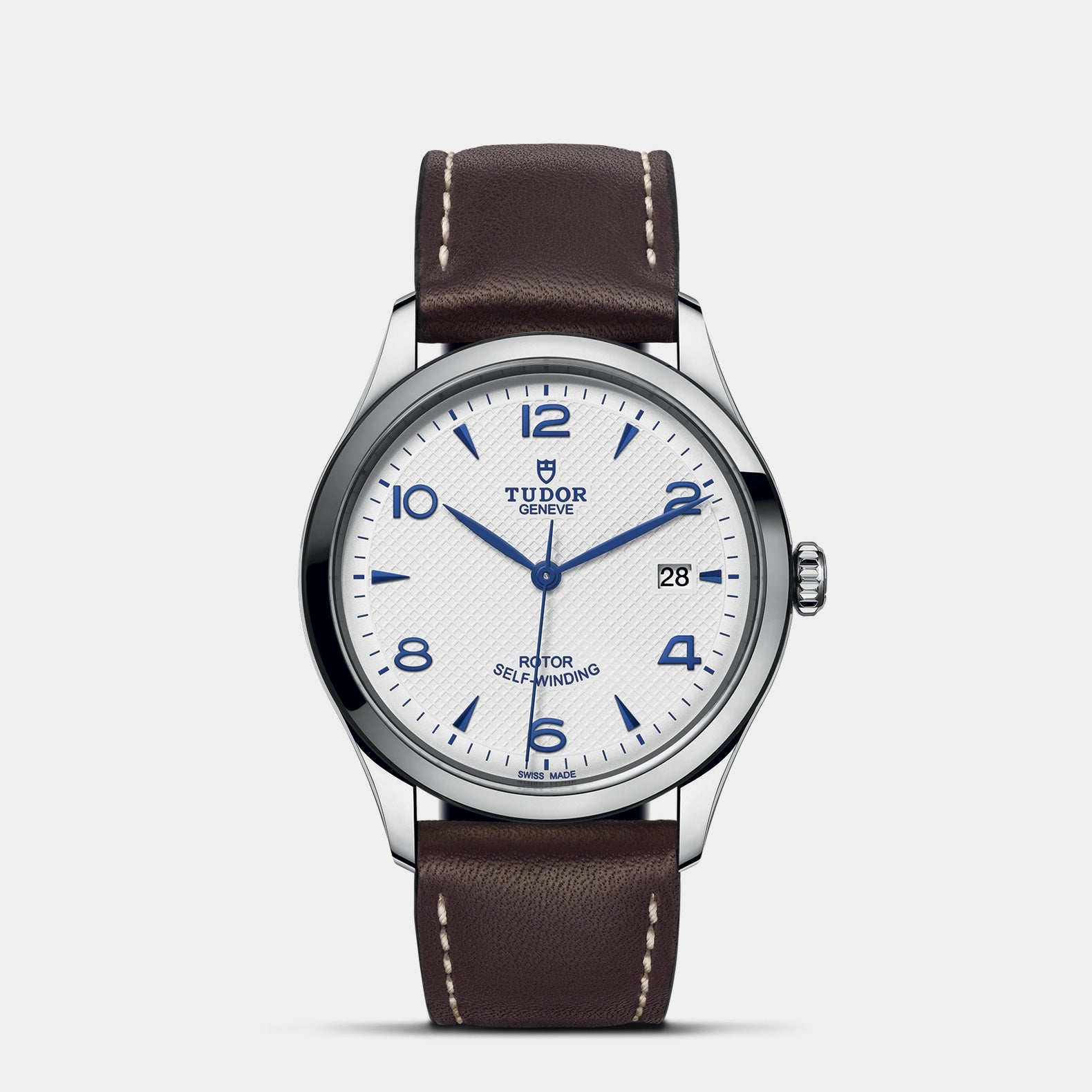 1926 39mm - Opaline Dial on Leather Strap