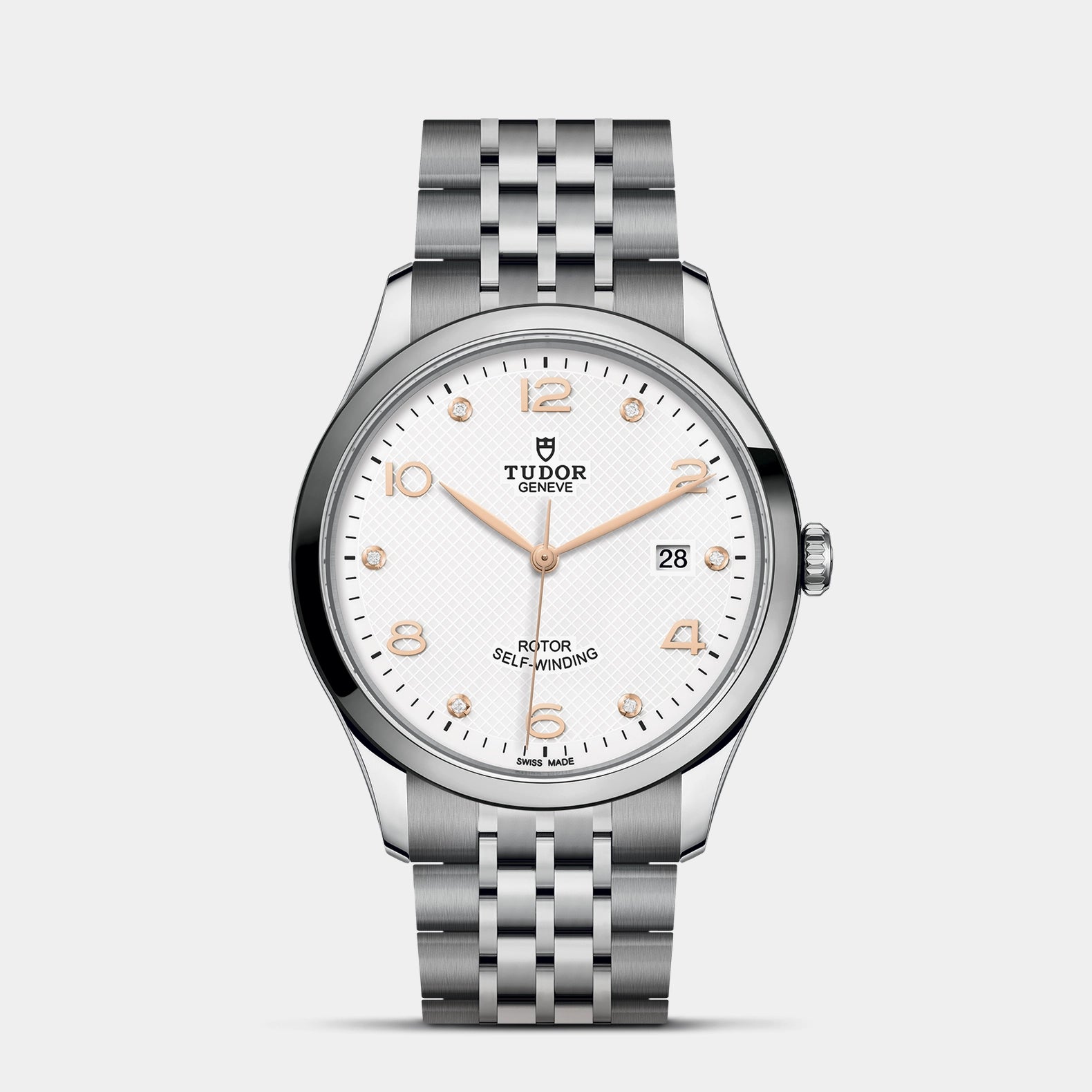 1926 41mm - White Diamond Dial on Bracelet