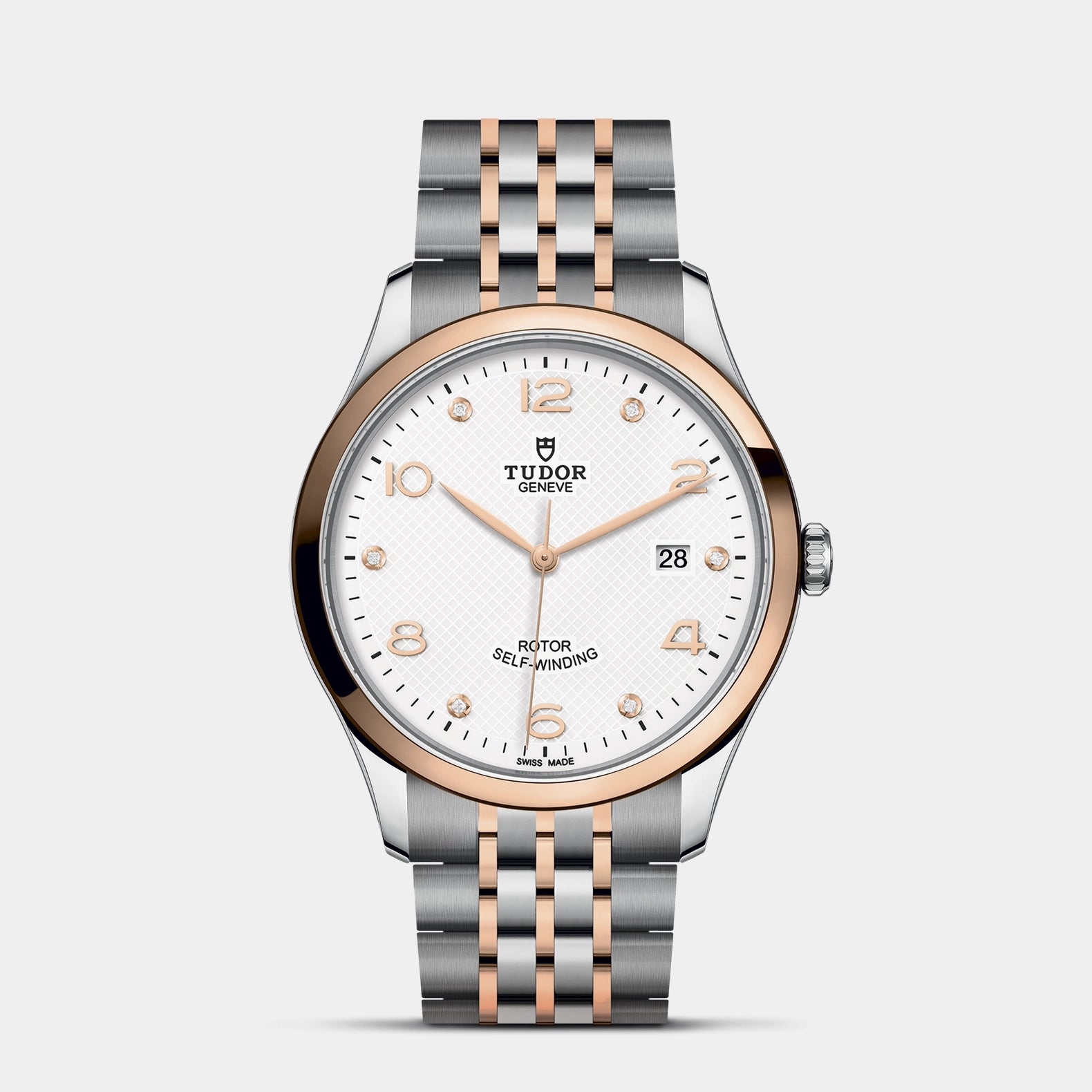 1926 Two-Tone 41mm - White Diamond Dial on Bracelet