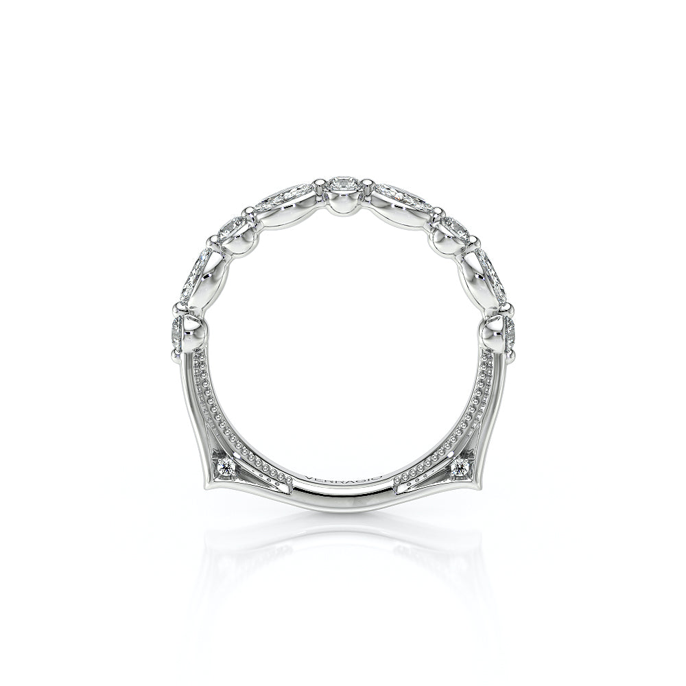 Vintage Diamond Wedding Ring Platinum - VNG-2202