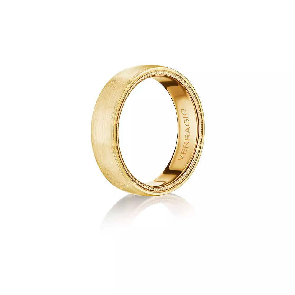 Classic Wedding Ring 18k Yellow Gold - VW-6024