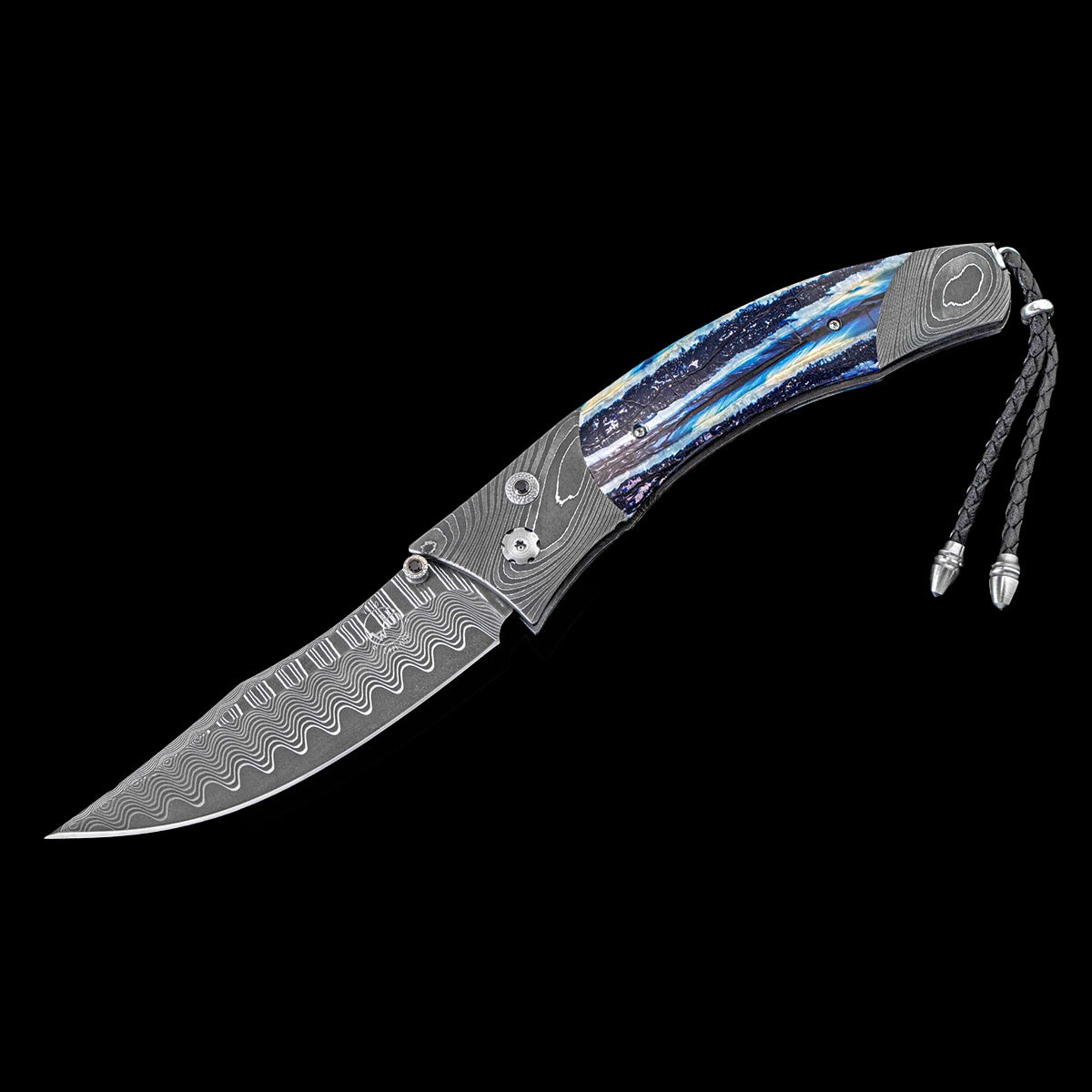 B21 Blue Wave Pocket Knife
