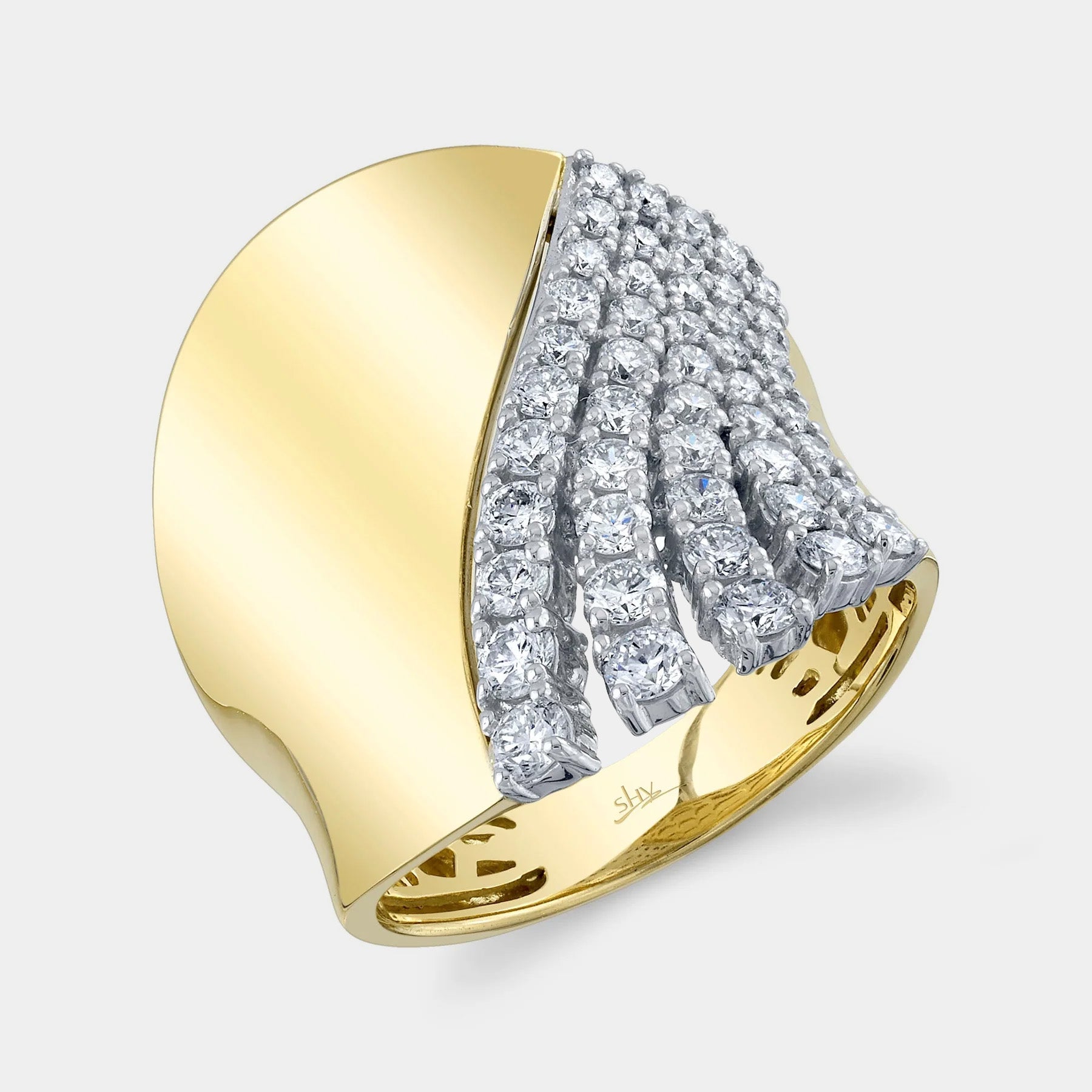 shy creation diamond ring
