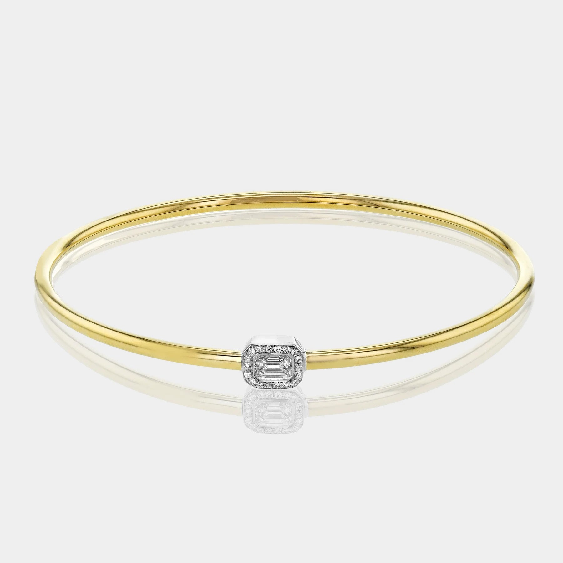 bangle with diamonds