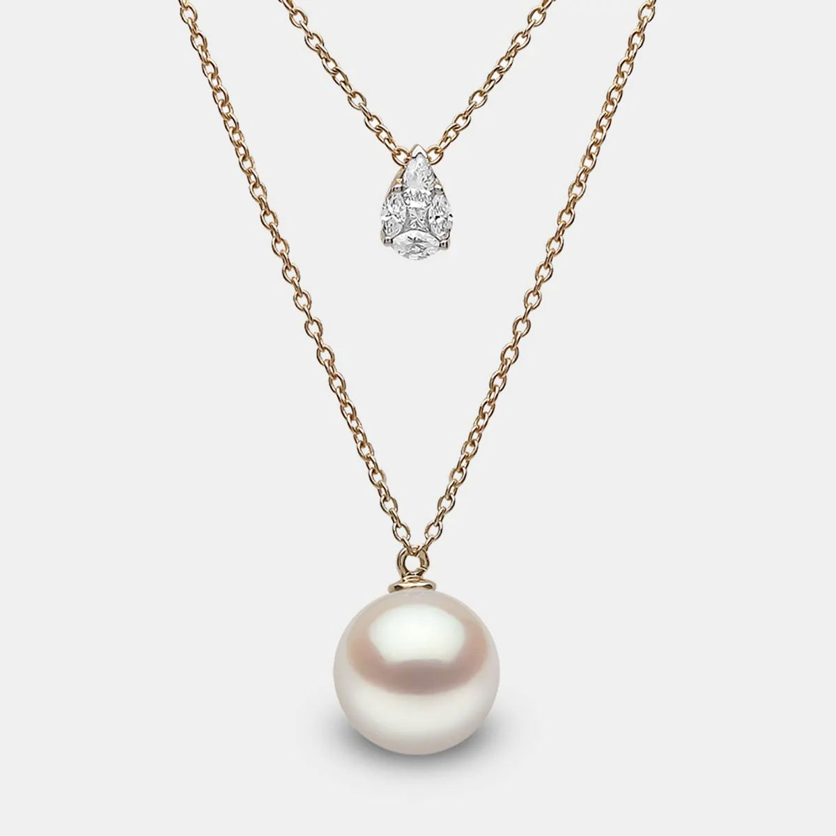 diamond and pearl necklace