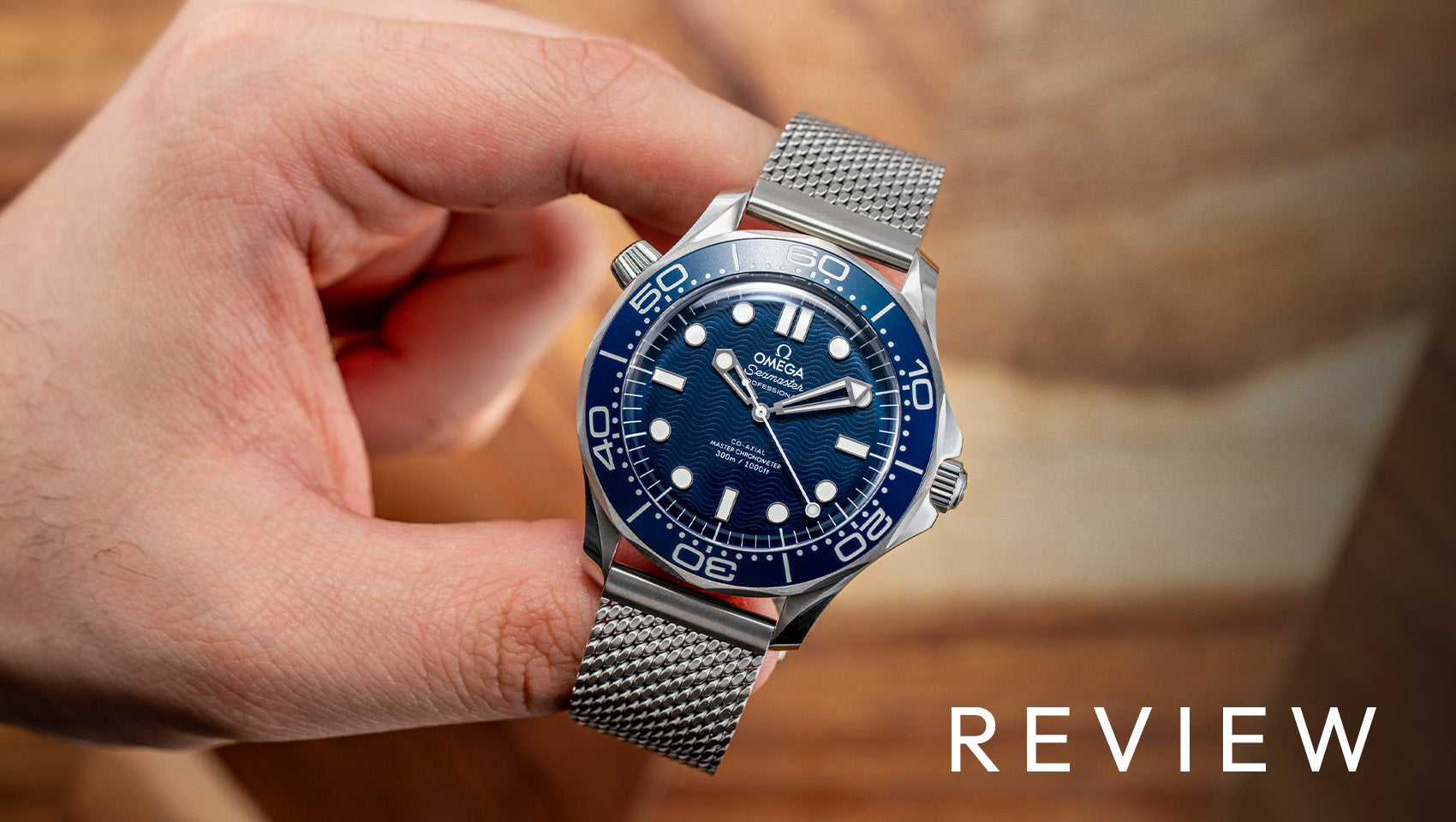Hands-On Review: Omega Seamaster Diver 300M 60 Years of James Bond (Live Photos)