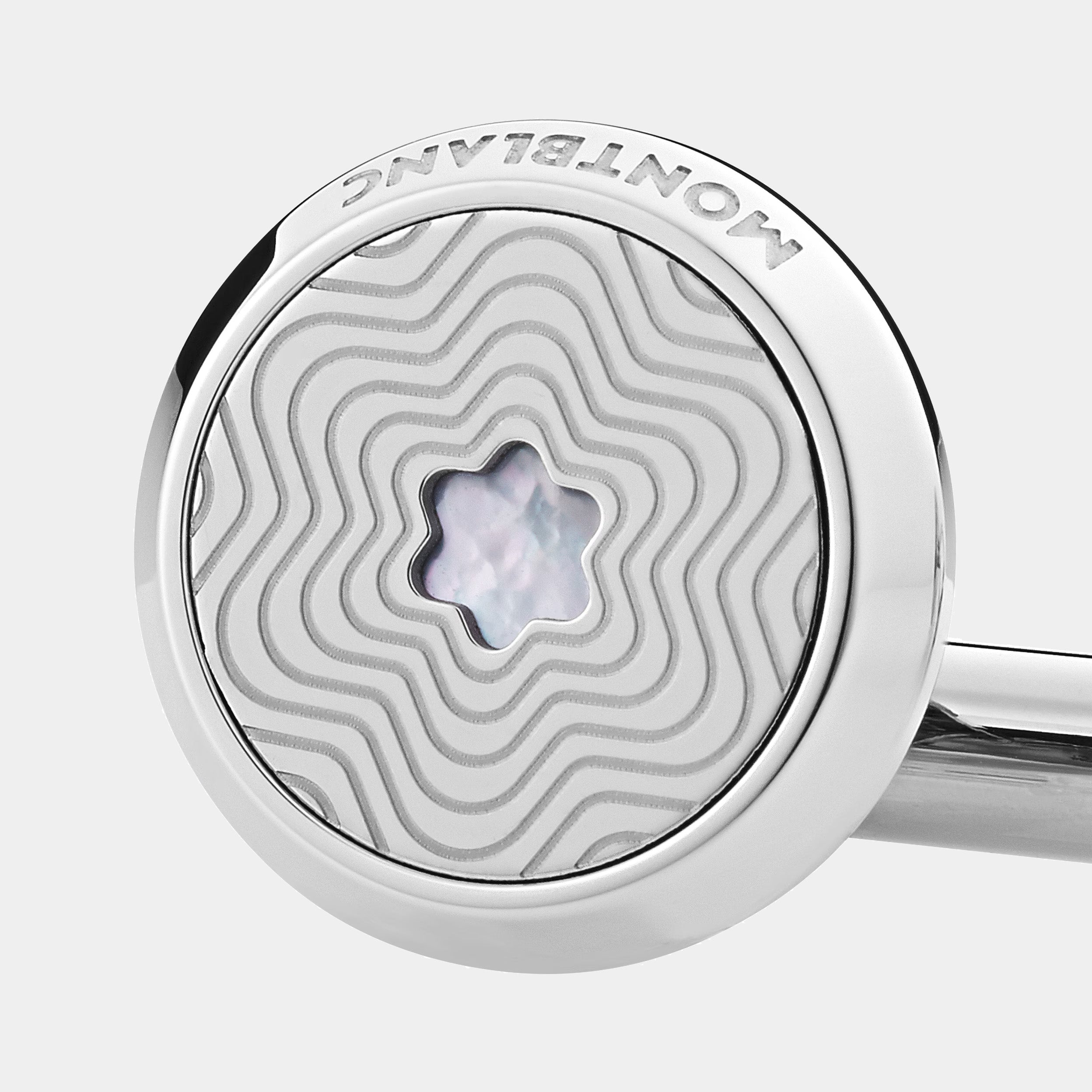 Montblanc | Star Pattern Round Cufflinks