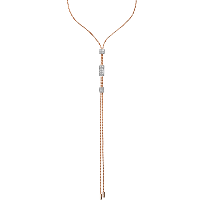 slider diamond lariat necklace