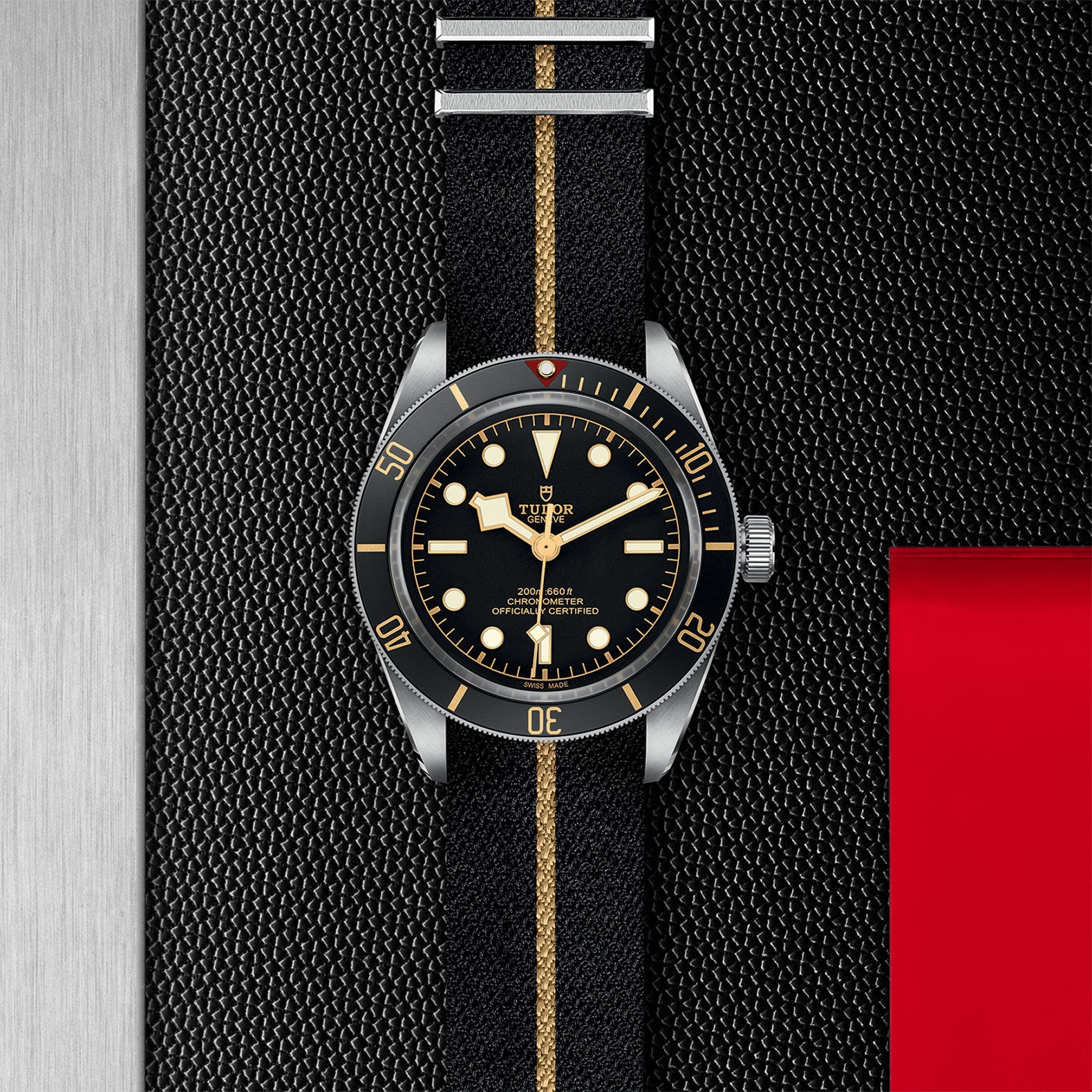 Black Bay 58 39mm - Black Dial on Fabric Strap