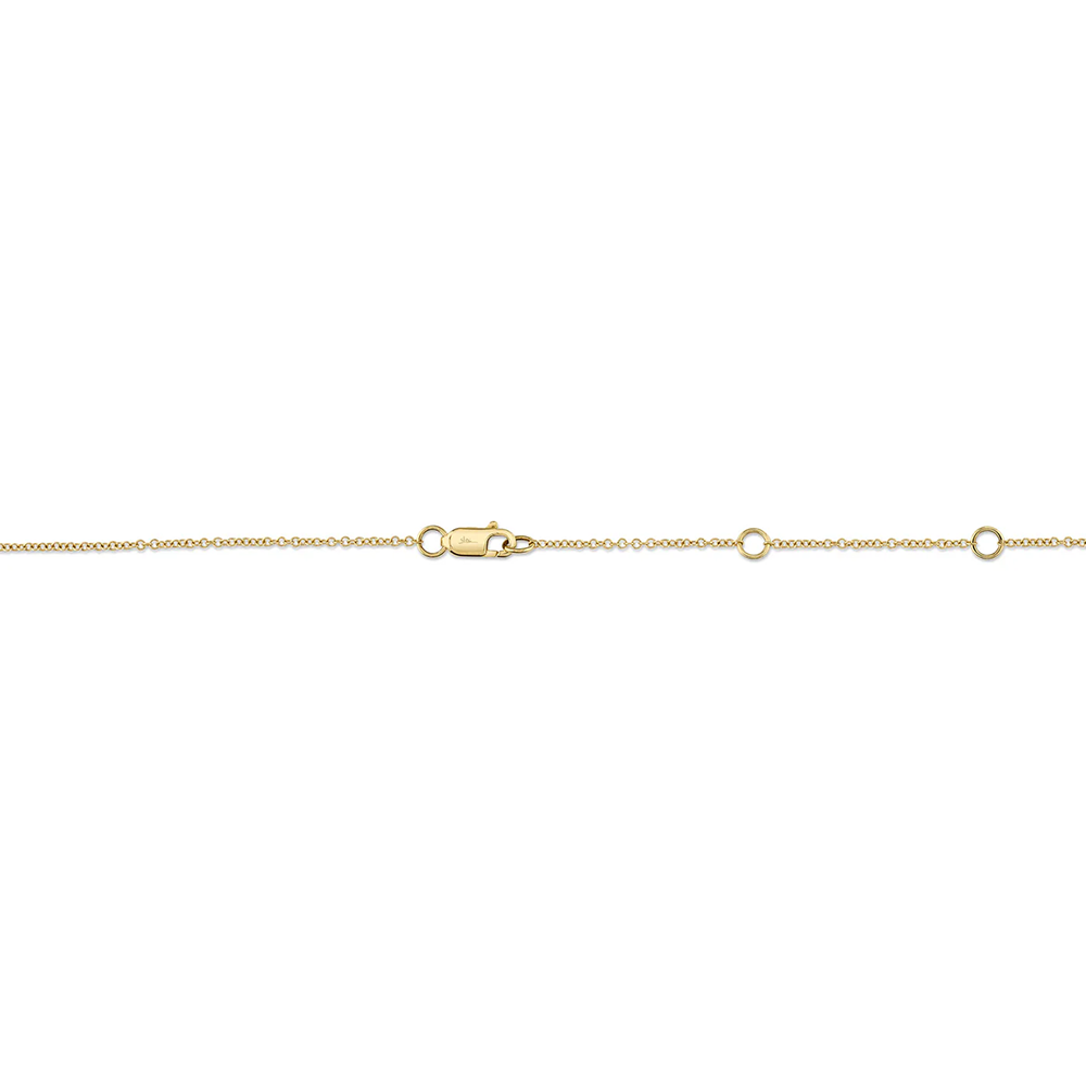 Bailey Diamond Yellow Gold By The Yard Necklace