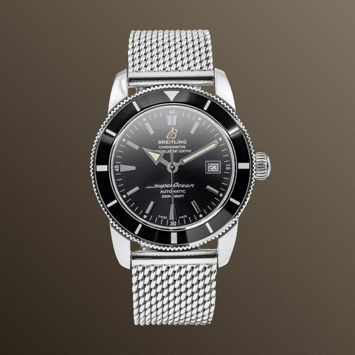 Breitling Superocean Heritage 42mm Black Dial - A17321