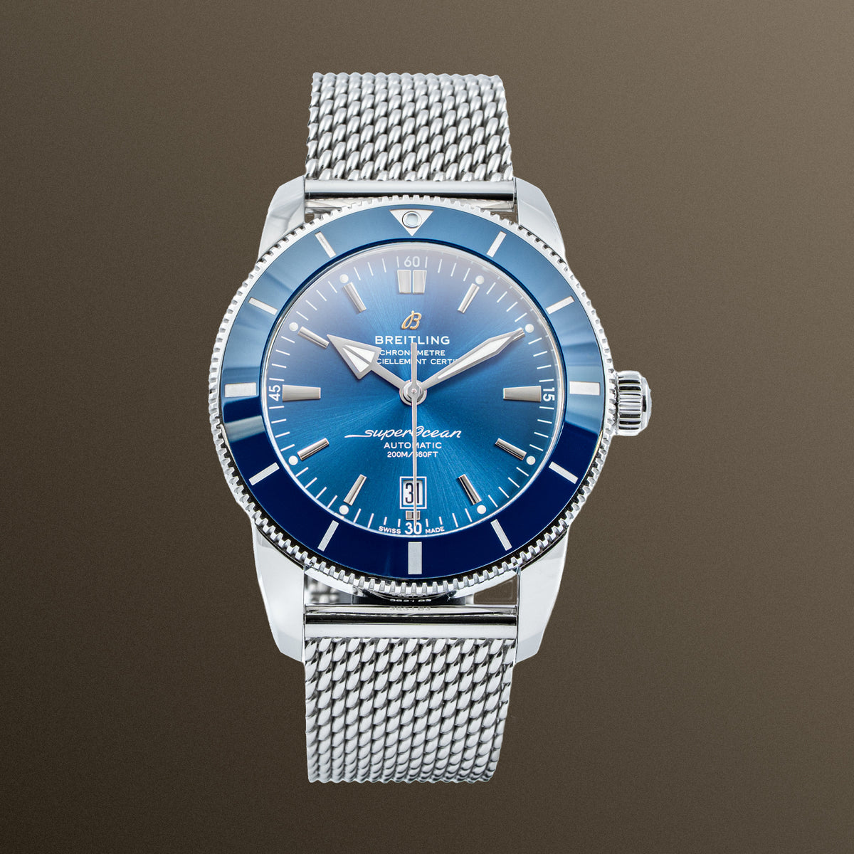 Breitling Superocean Heritage II B20 Automatic 46mm Blue Dial - AB2020